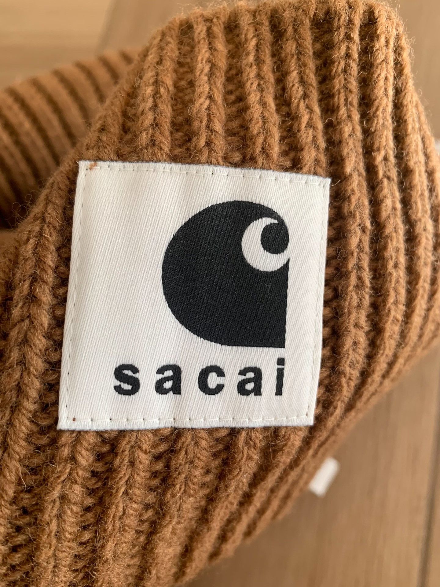 Sacai SACAI FW25 Collaboration Knit Beanie Size ONE SIZE - 5 Thumbnail