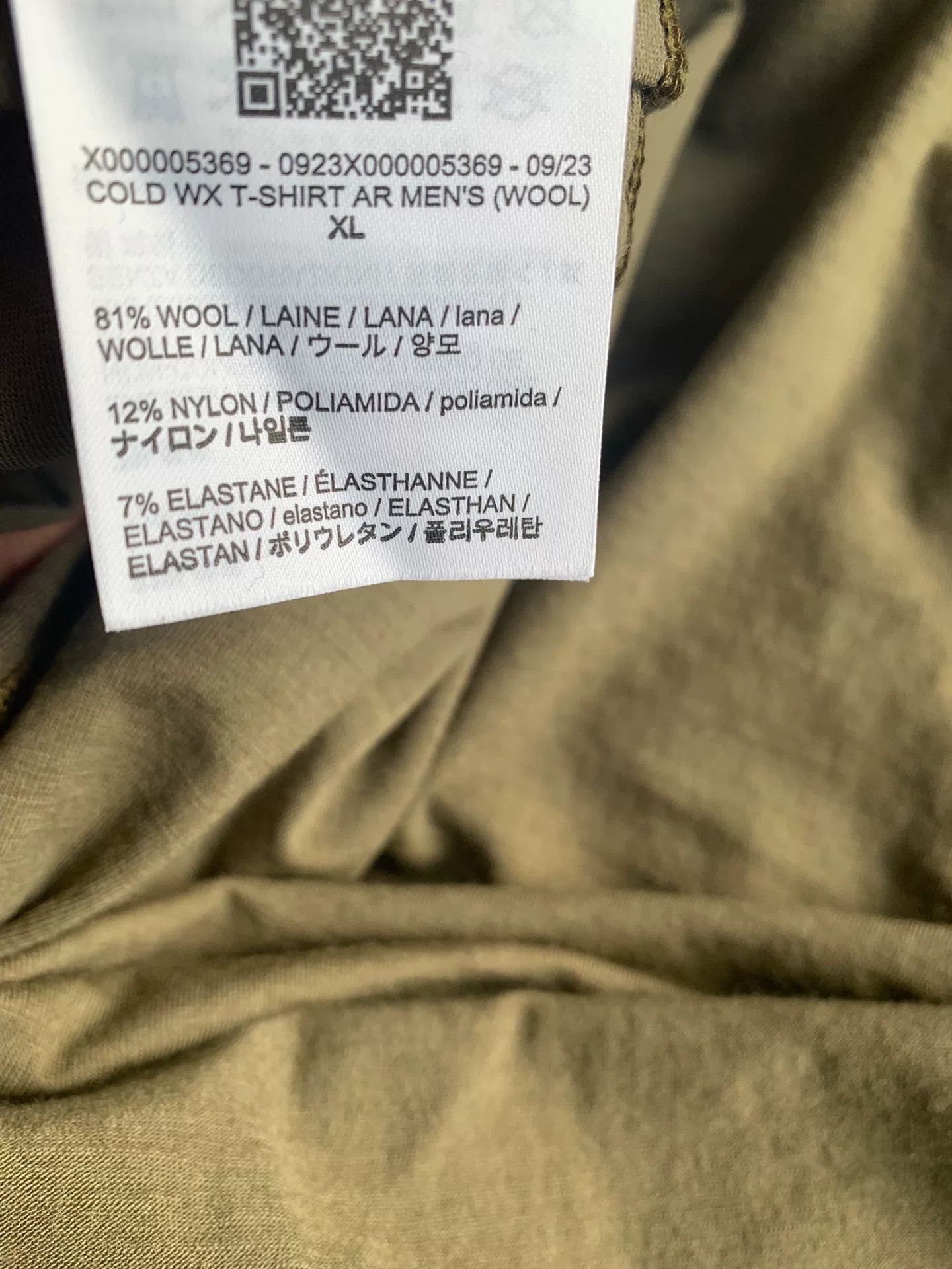 Arc'teryx Arc'teryx LEAF Cold WX T-Shirt AR Size US XL / EU 56 / 4 - 6 Thumbnail