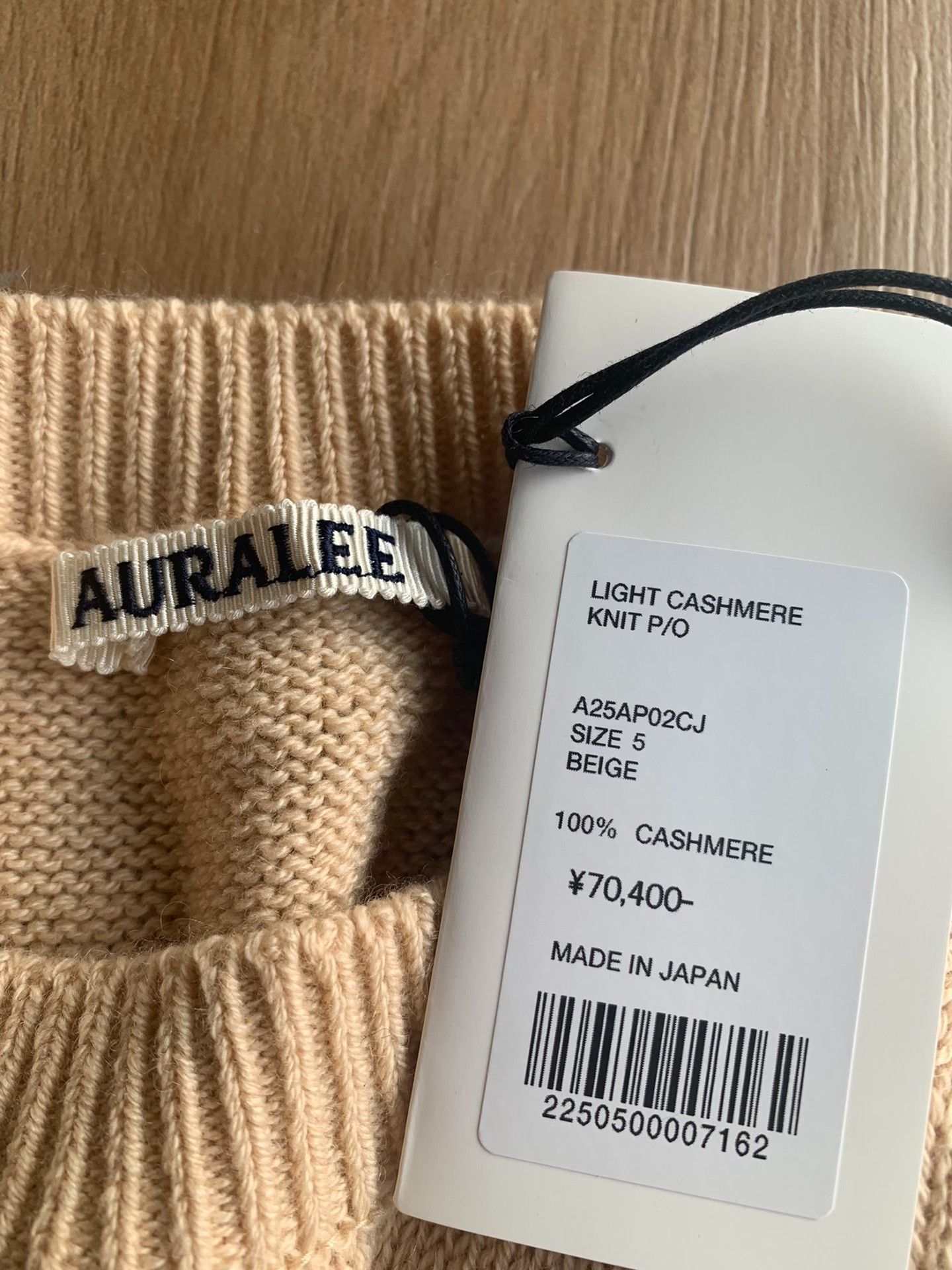 Auralee AURALEE 25AW Lightweight Cashmere Crewneck Size US XXL / EU 58 / 5 - 3 Thumbnail