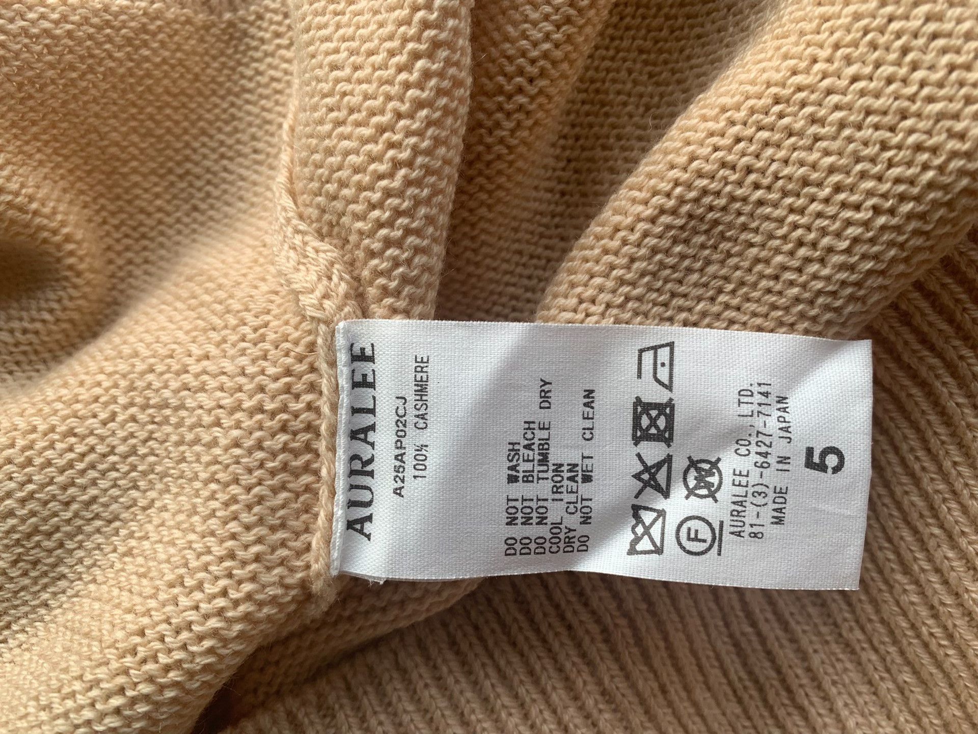 Auralee AURALEE 25AW Lightweight Cashmere Crewneck Size US XXL / EU 58 / 5 - 4 Thumbnail