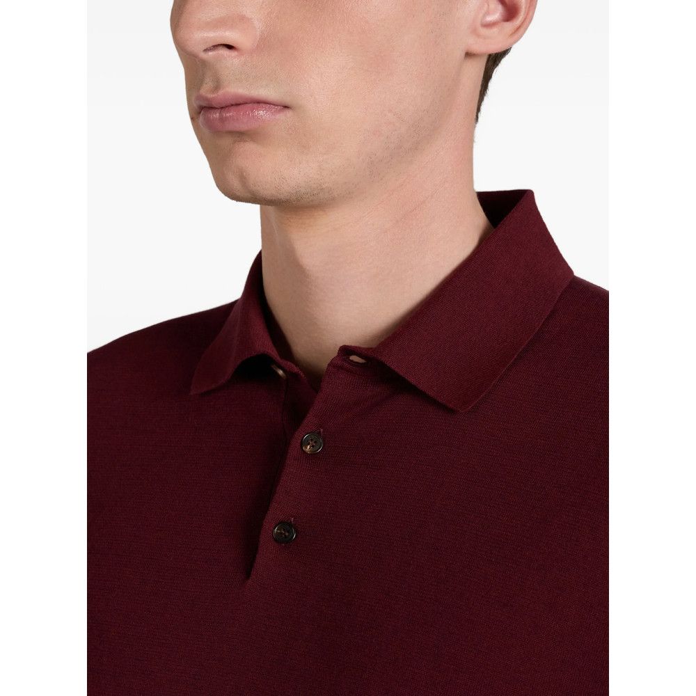 Zanone Zanone RED Polo Shirts Size US XXL / EU 58 / 5 - 3 Thumbnail