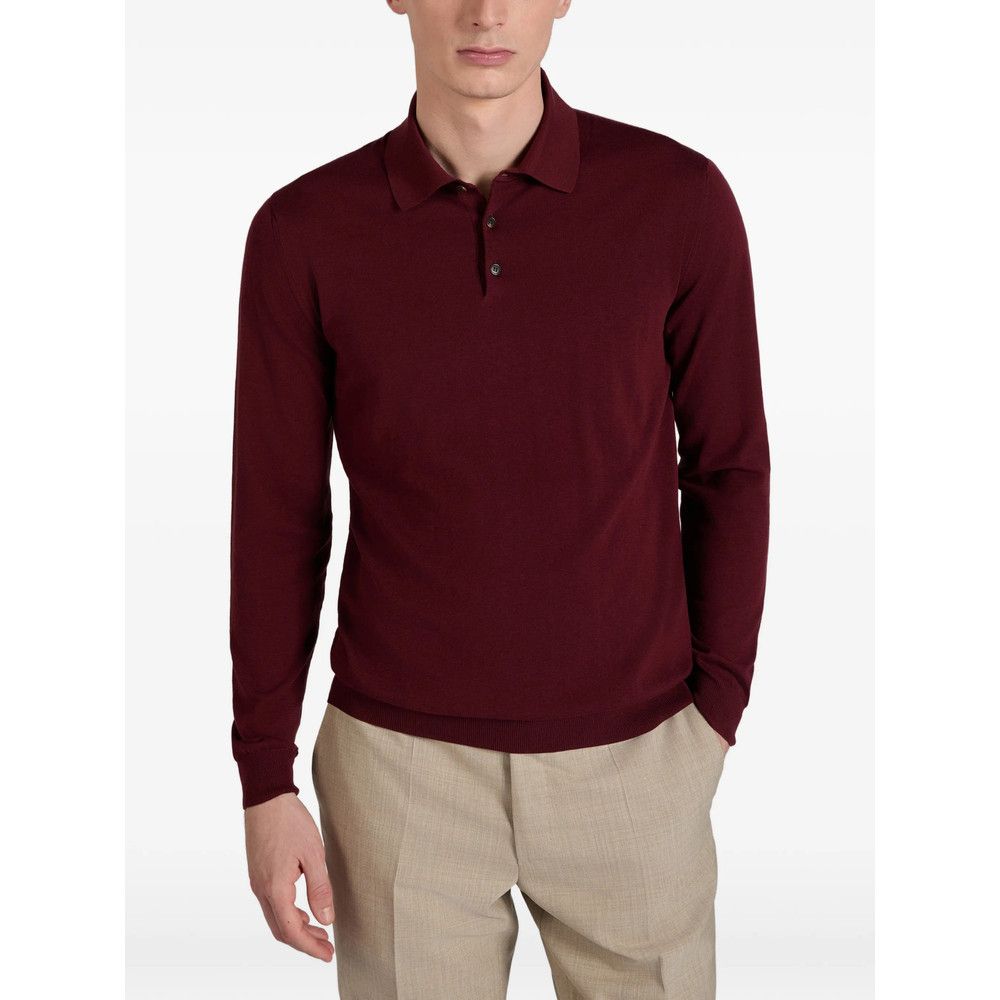 Zanone Zanone RED Polo Shirts Size US XXL / EU 58 / 5 - 2 Thumbnail