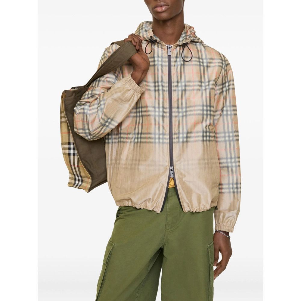 Burberry Burberry NEUTRALS Jackets - Lightweight Jackets Size US XL / EU 56 / 4 - 2 Thumbnail