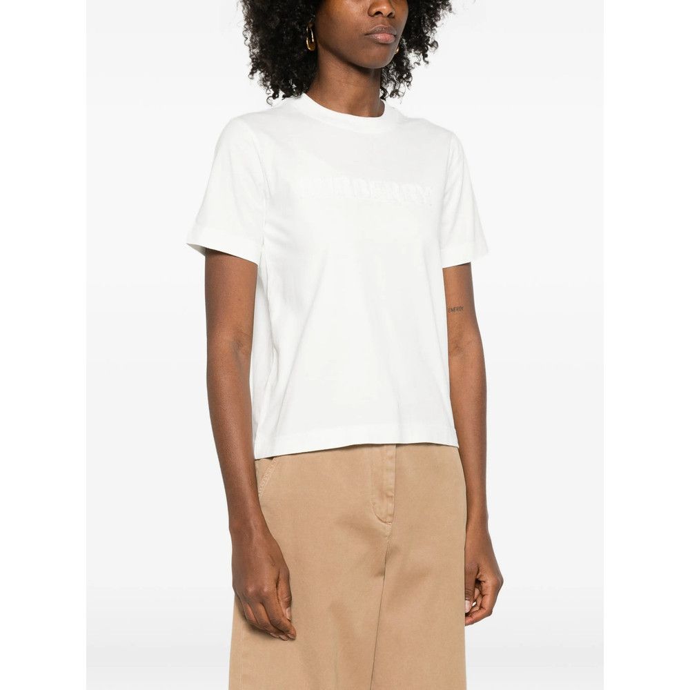 Burberry Burberry WHITE Tops - T-shirts & Jerseys Size XS / US 0-2 / IT 36-38 - 2 Thumbnail