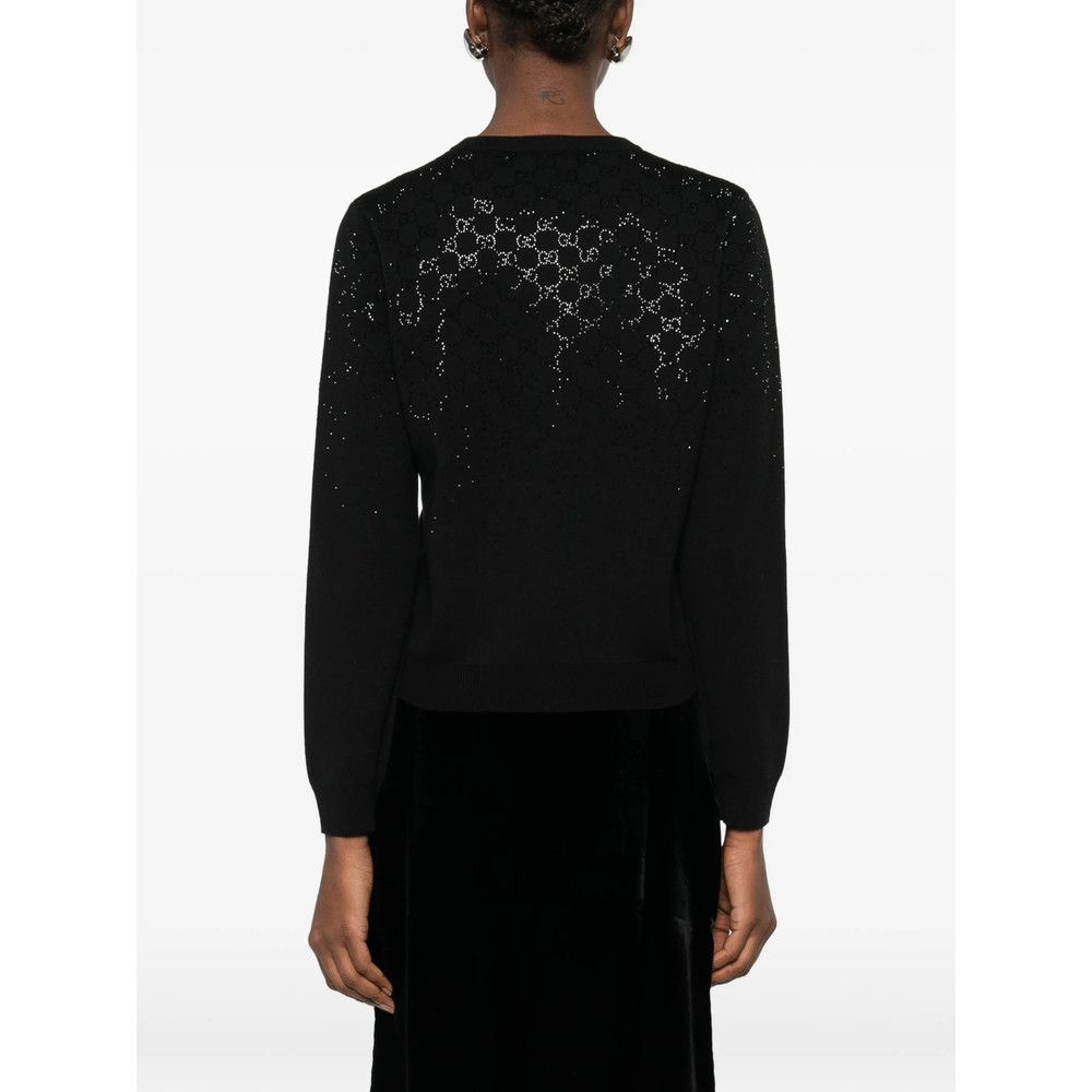 Gucci Gucci BLACK Knitwear - Cardigans Size S / US 4 / IT 40 - 3 Thumbnail