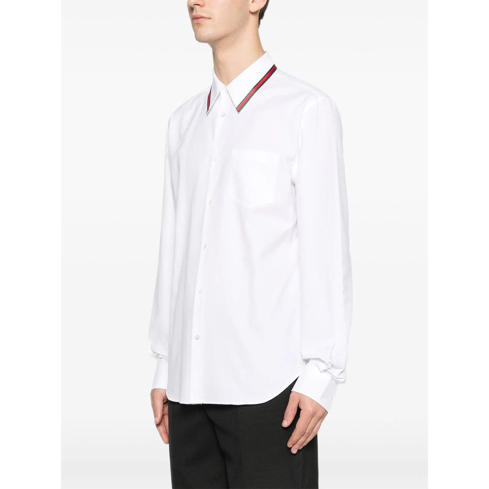 Gucci Gucci WHITE Shirts Size US XXL / EU 58 / 5 - 5 Thumbnail