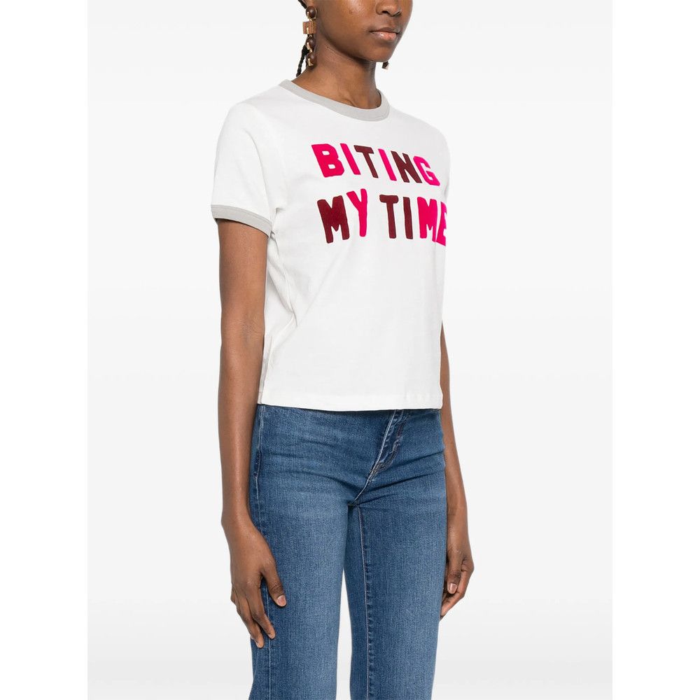 MOTHER Mother WHITE Tops - T-shirts & Jerseys Size XS / US 0-2 / IT 36-38 - 5 Thumbnail