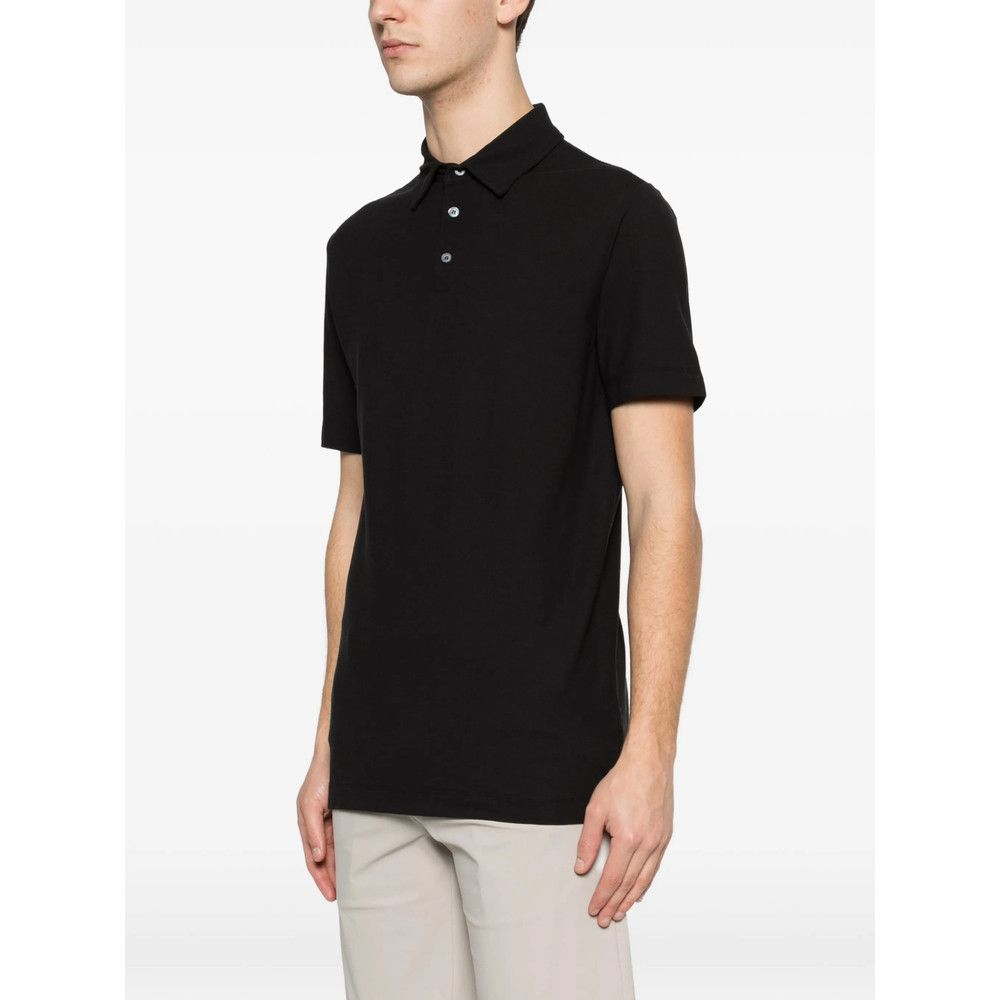 Zanone Zanone BLACK Polo Shirts Size US M / EU 48-50 / 2 - 4 Thumbnail