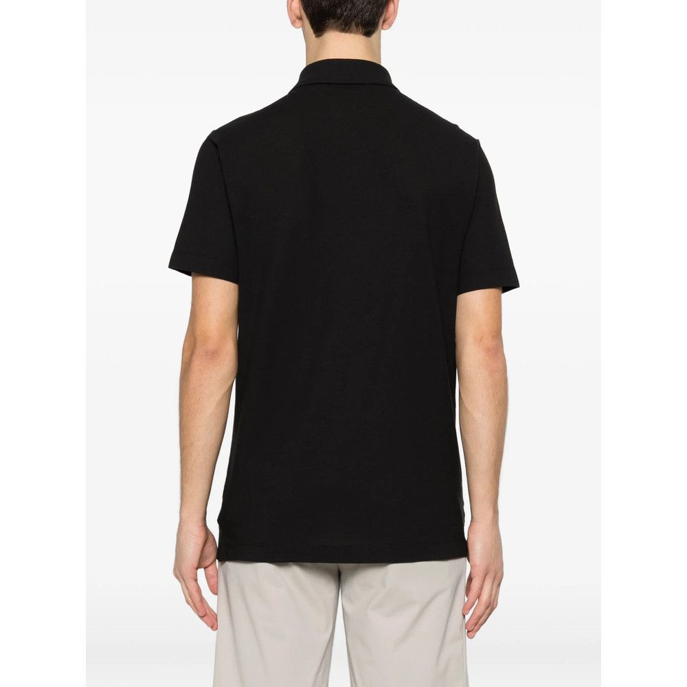 Zanone Zanone BLACK Polo Shirts Size US XXL / EU 58 / 5 - 5 Thumbnail