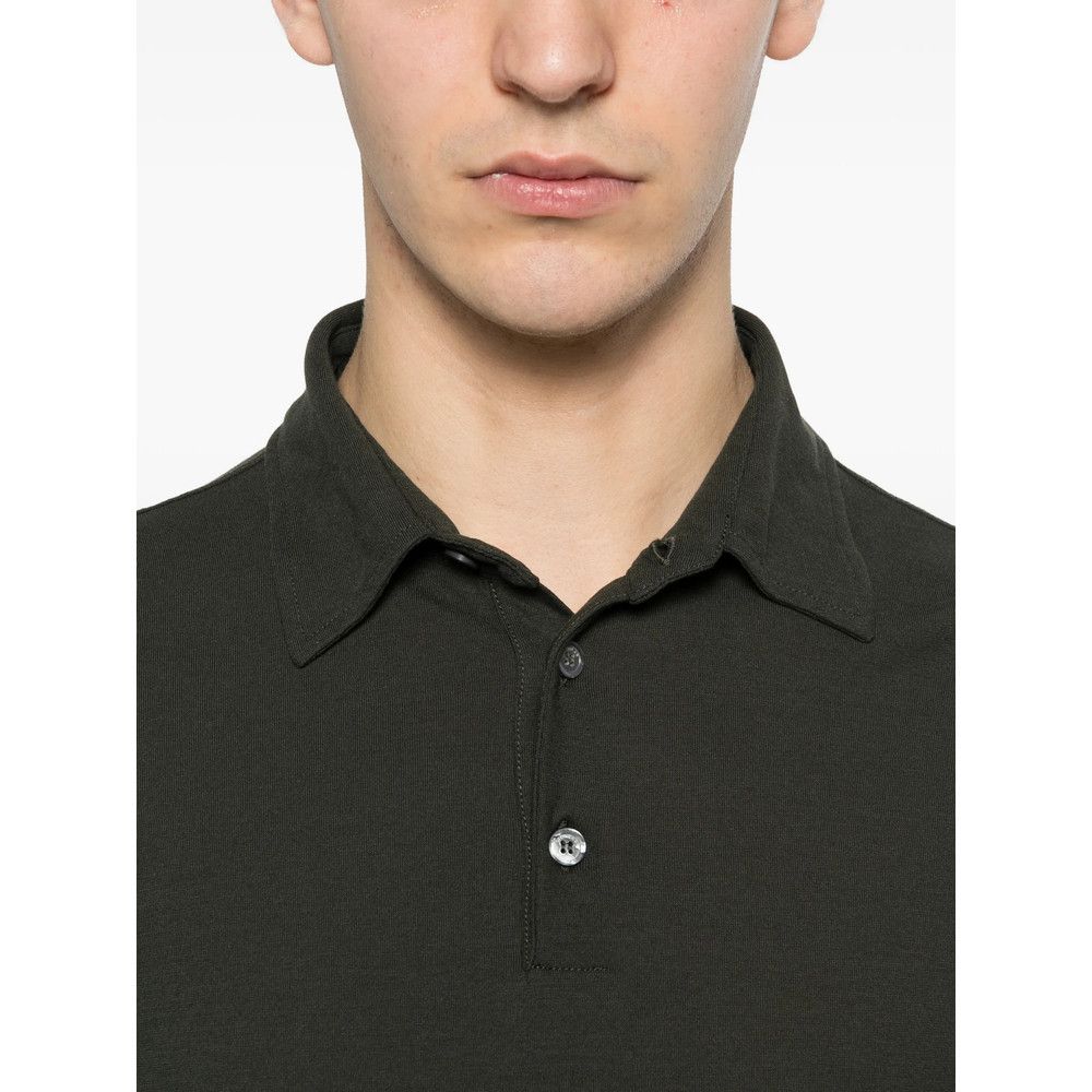 Zanone Zanone GREEN Polo Shirts Size US XXL / EU 58 / 5 - 3 Thumbnail