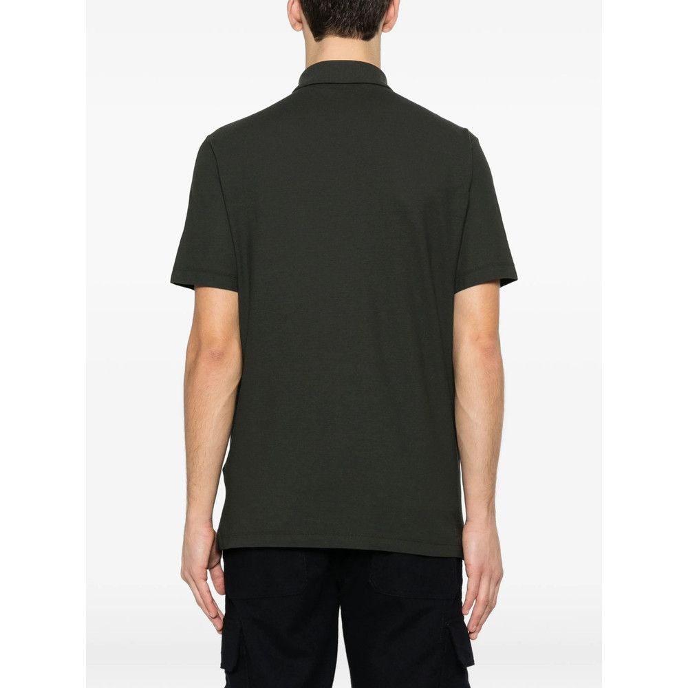 Zanone Zanone GREEN Polo Shirts Size US XXL / EU 58 / 5 - 5 Thumbnail
