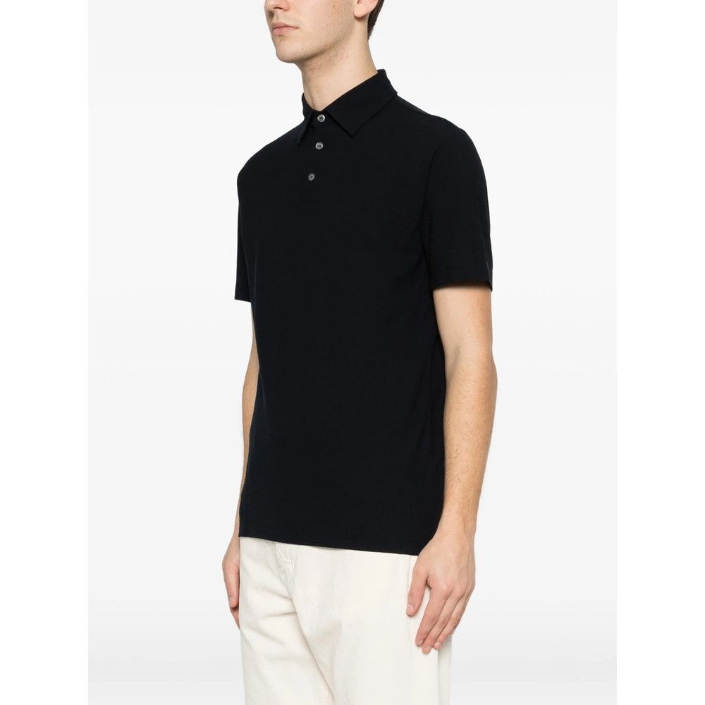 Zanone Zanone BLUE Polo Shirts Size US XL / EU 56 / 4 - 3 Thumbnail