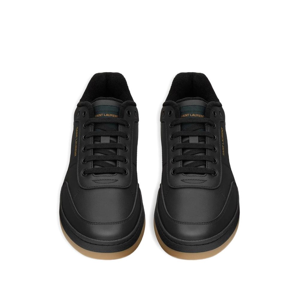 Saint Laurent Paris Saint Laurent BLACK Trainers - Low-Tops Size US 9 / EU 42 - 2 Thumbnail