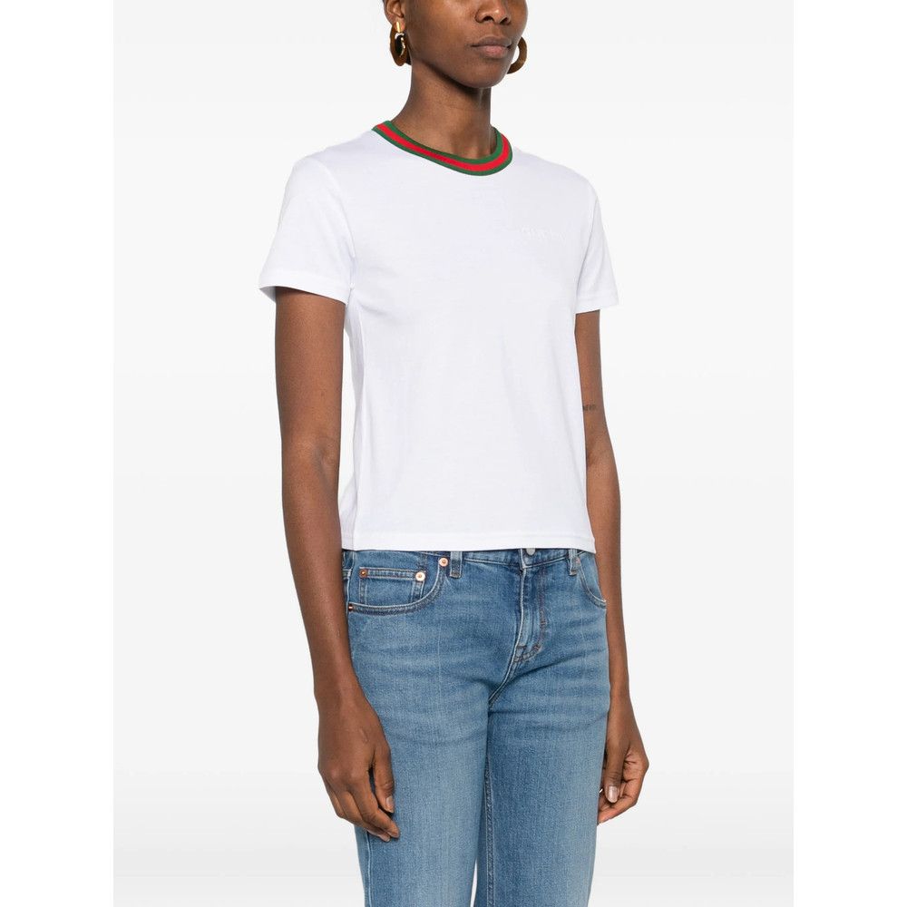 Gucci Gucci WHITE Tops - T-shirts & Jerseys Size XS / US 0-2 / IT 36-38 - 3 Thumbnail