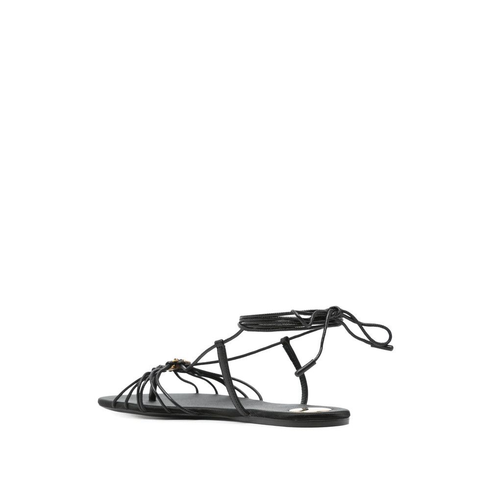 Saint Laurent Paris Saint Laurent BLACK Sandals Size US 9 / IT 39 - 4 Thumbnail