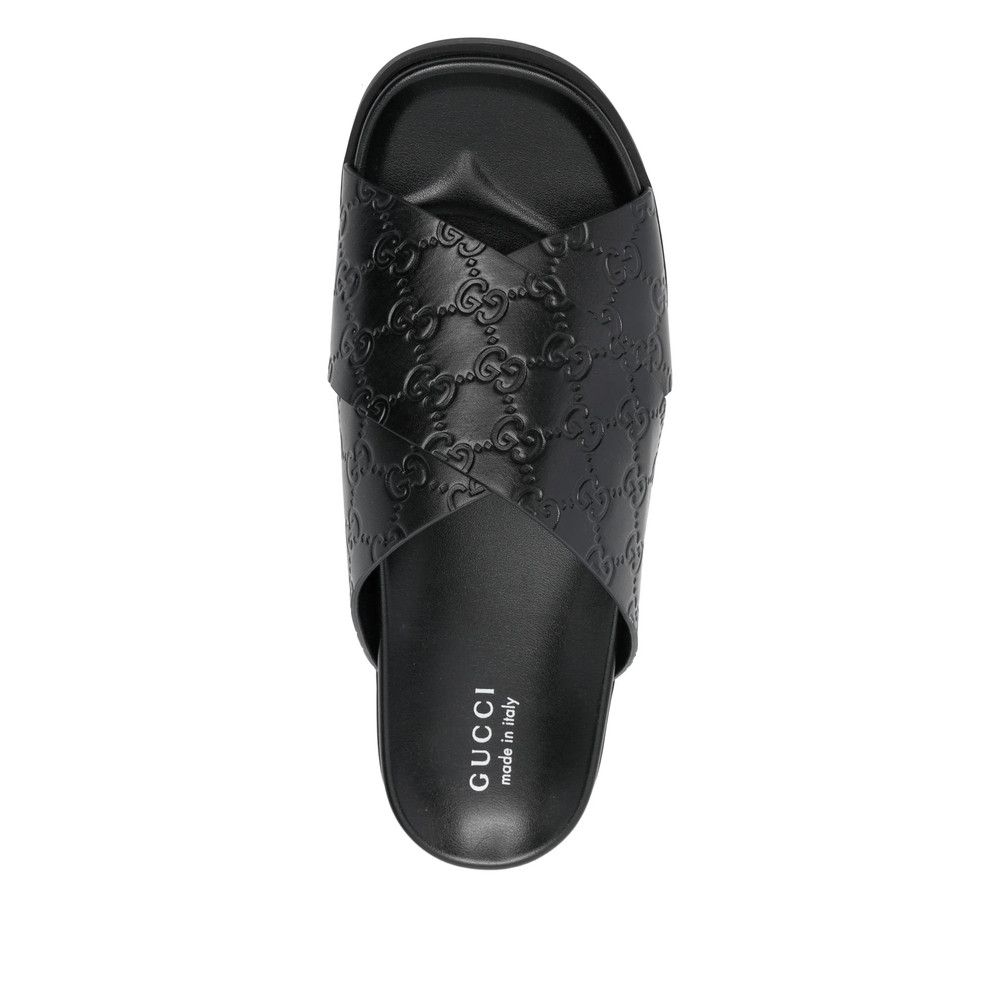 Gucci Gucci BLACK Sandals Size US 11 / EU 44 - 3 Thumbnail