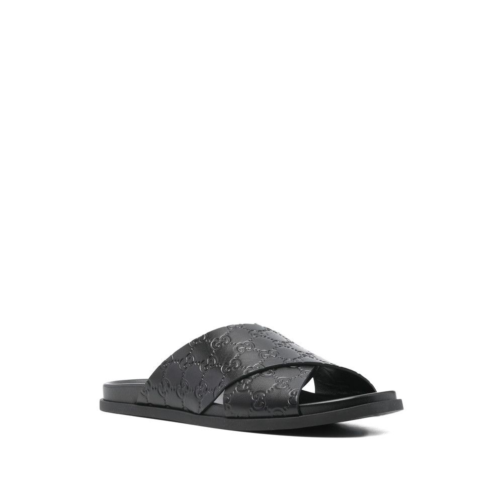 Gucci Gucci BLACK Sandals Size US 8 / EU 41 - 2 Thumbnail