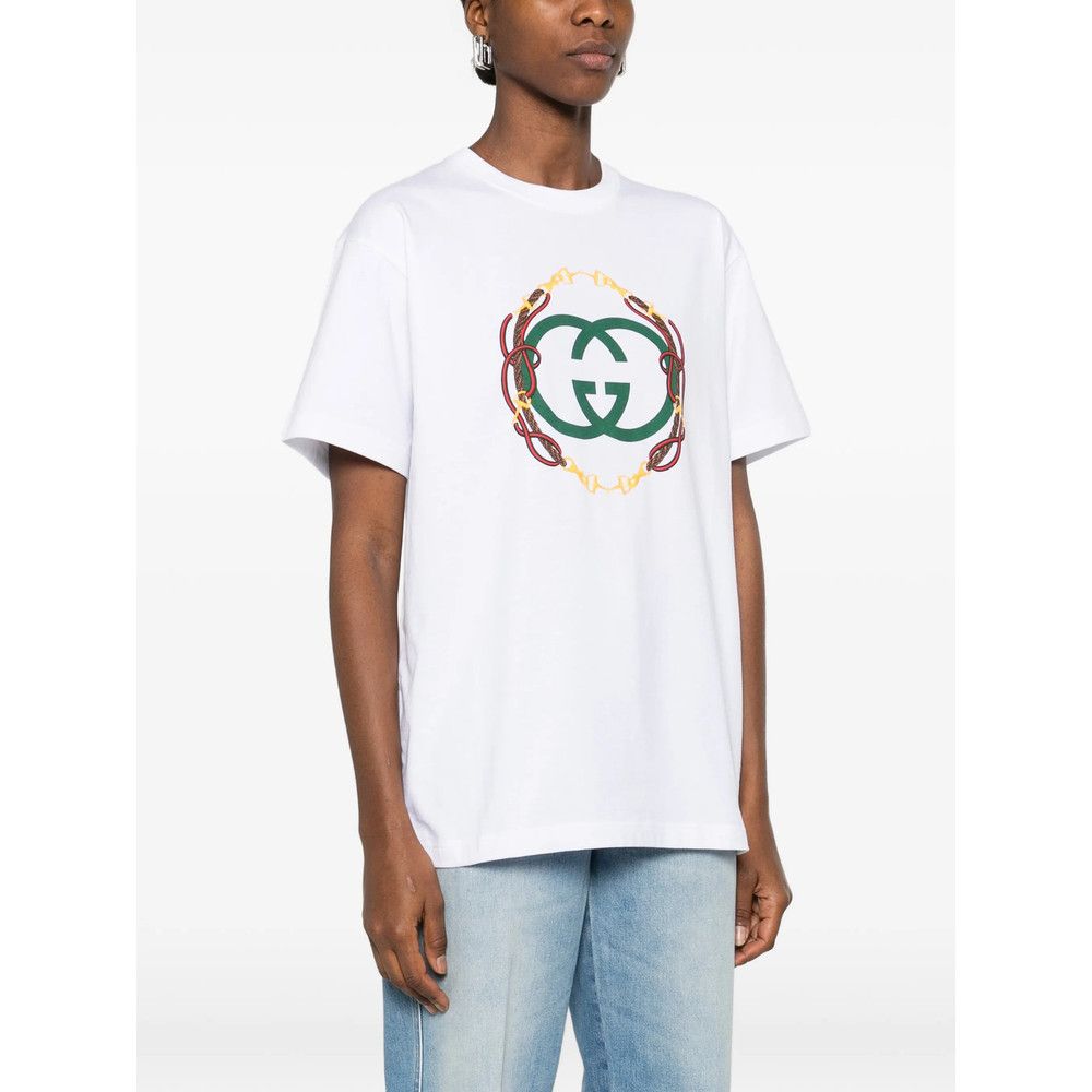 Gucci Gucci WHITE Tops - T-shirts & Jerseys Size XXS / US 00 / IT 34 - 3 Thumbnail
