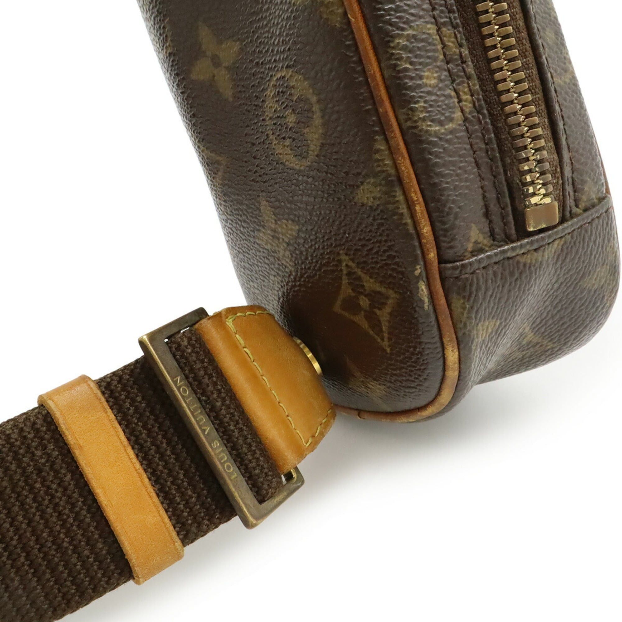 Louis Vuitton LOUIS VUITTON Monogram Pochette Ganju Bag, Body Shoulder Bag M51870 Size ONE SIZE - 6 Thumbnail