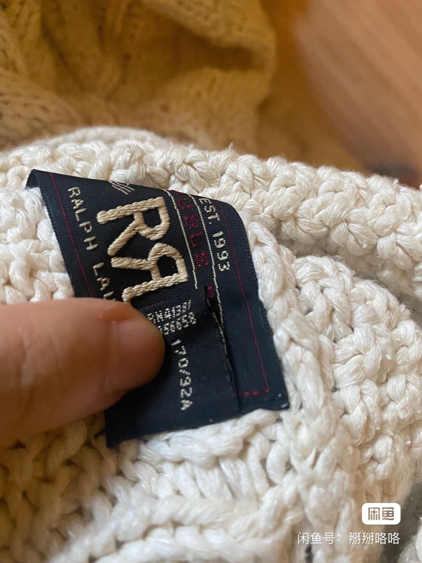 RRL Ralph Lauren RRL White Cable Knit Cardigan Size US S / EU 44-46 / 1 - 5 Thumbnail