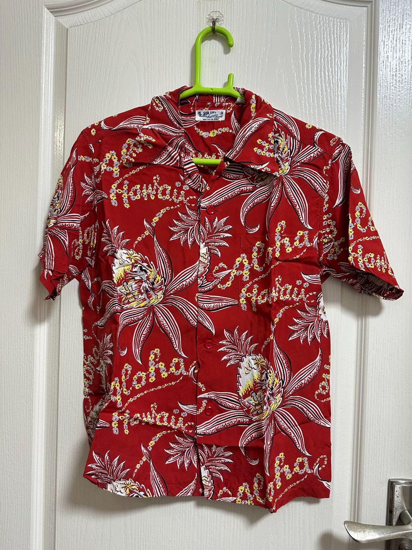 Sun Surf Sun Surf Red Hawaiian Shirt S Size US S / EU 44-46 / 1 - 2 Thumbnail