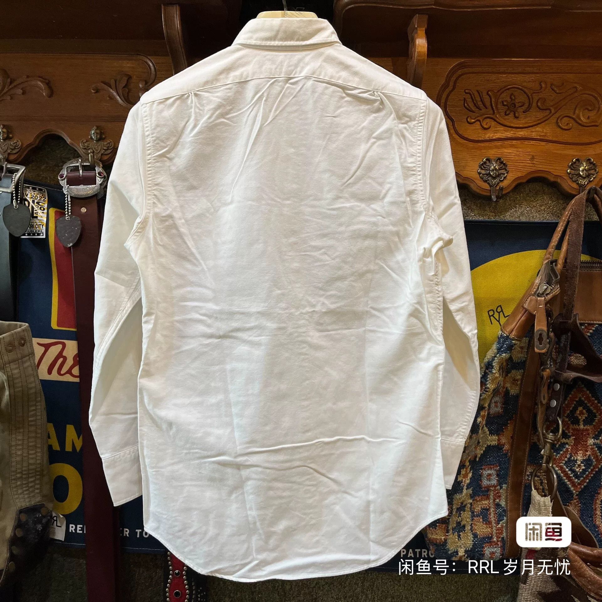 RRL Ralph Lauren RRL White Cotton Shirt Size US S / EU 44-46 / 1 - 2 Thumbnail