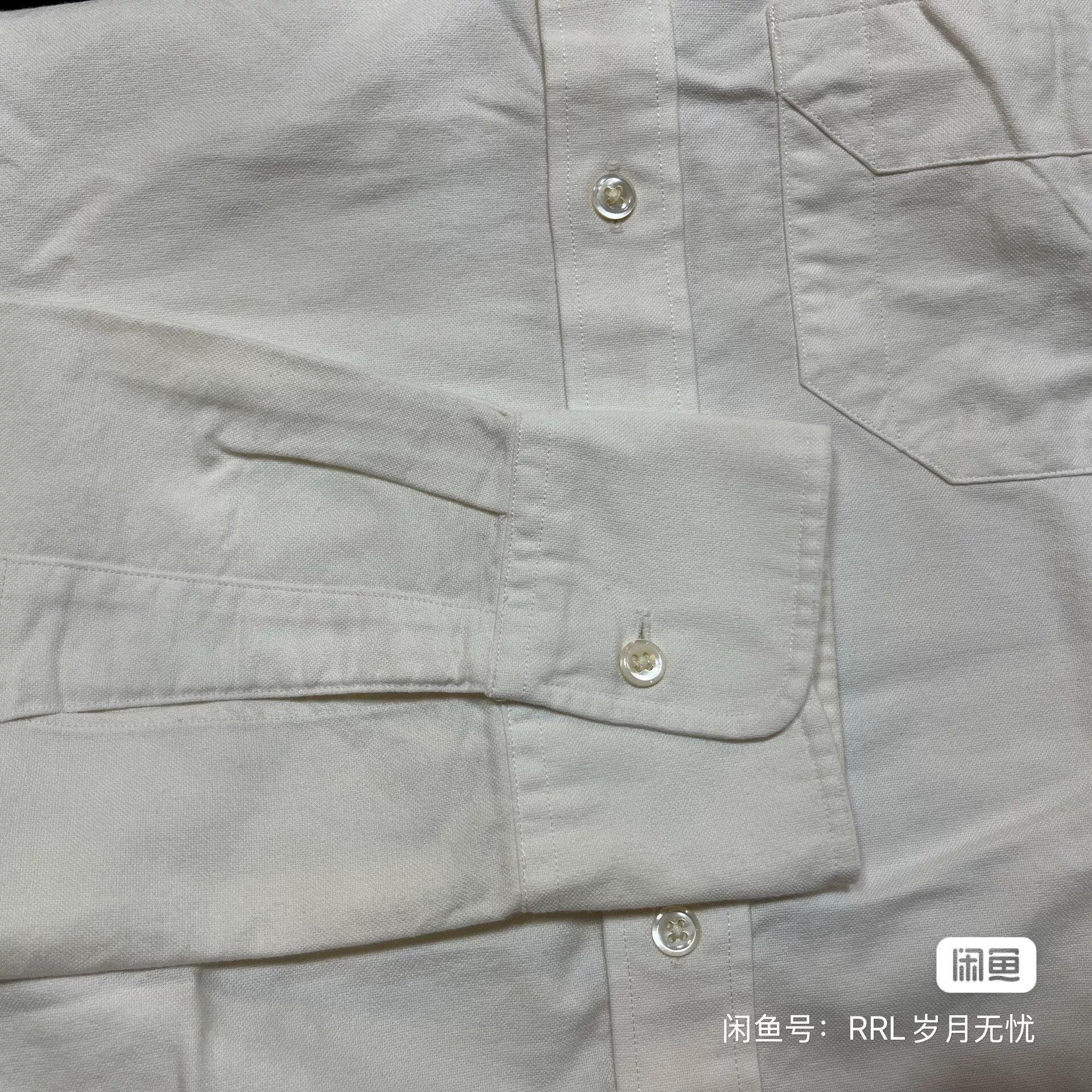 RRL Ralph Lauren RRL White Cotton Shirt Size US S / EU 44-46 / 1 - 6 Thumbnail