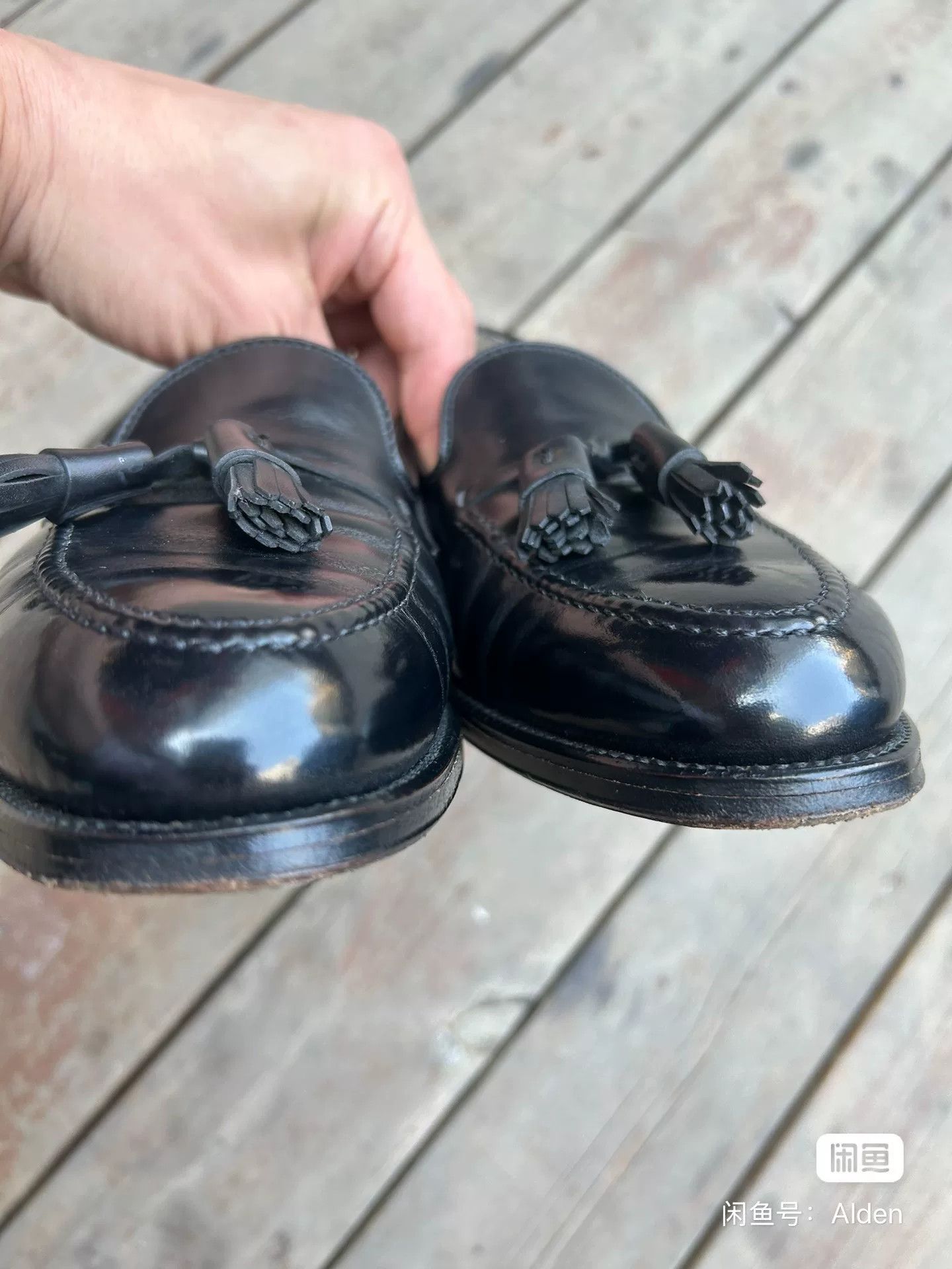 Alden Alden Black Tassel Loafers A Last Size US 6.5 / EU 39-40 - 8 Thumbnail