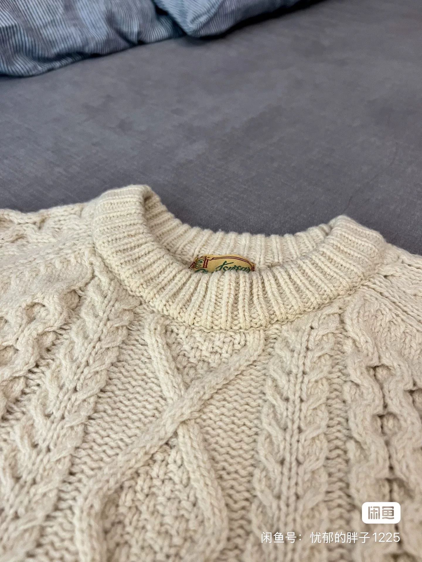 Levi's LVC 100% Wool Fisherman Sweater S