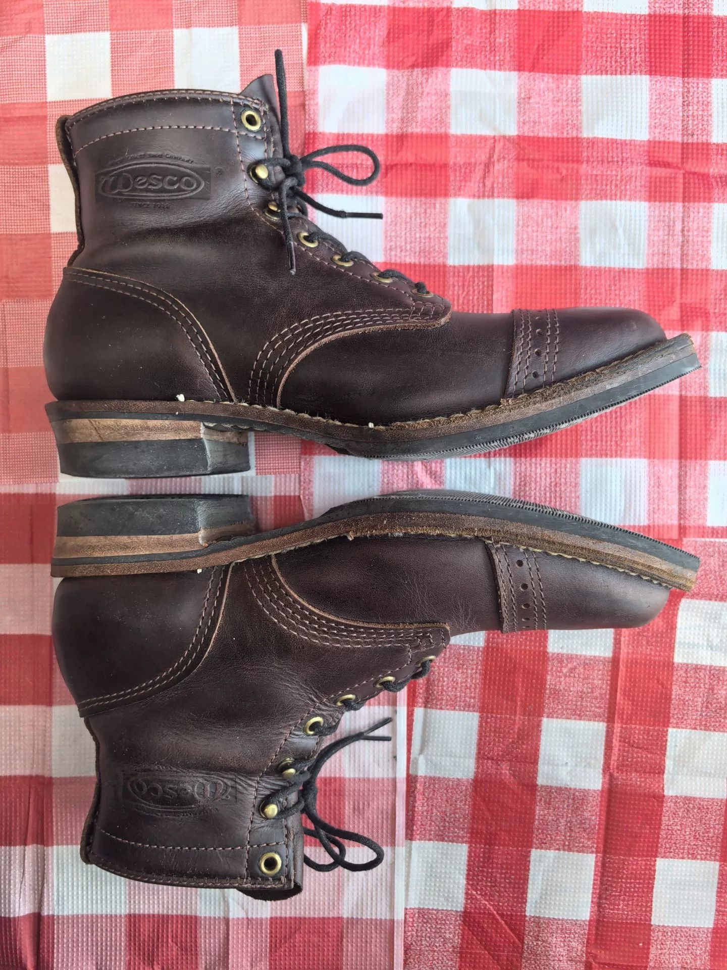 WESCO Wesco Packer Cinnamon Leather Boots Size US 7.5 / EU 40-41 - 4 Thumbnail