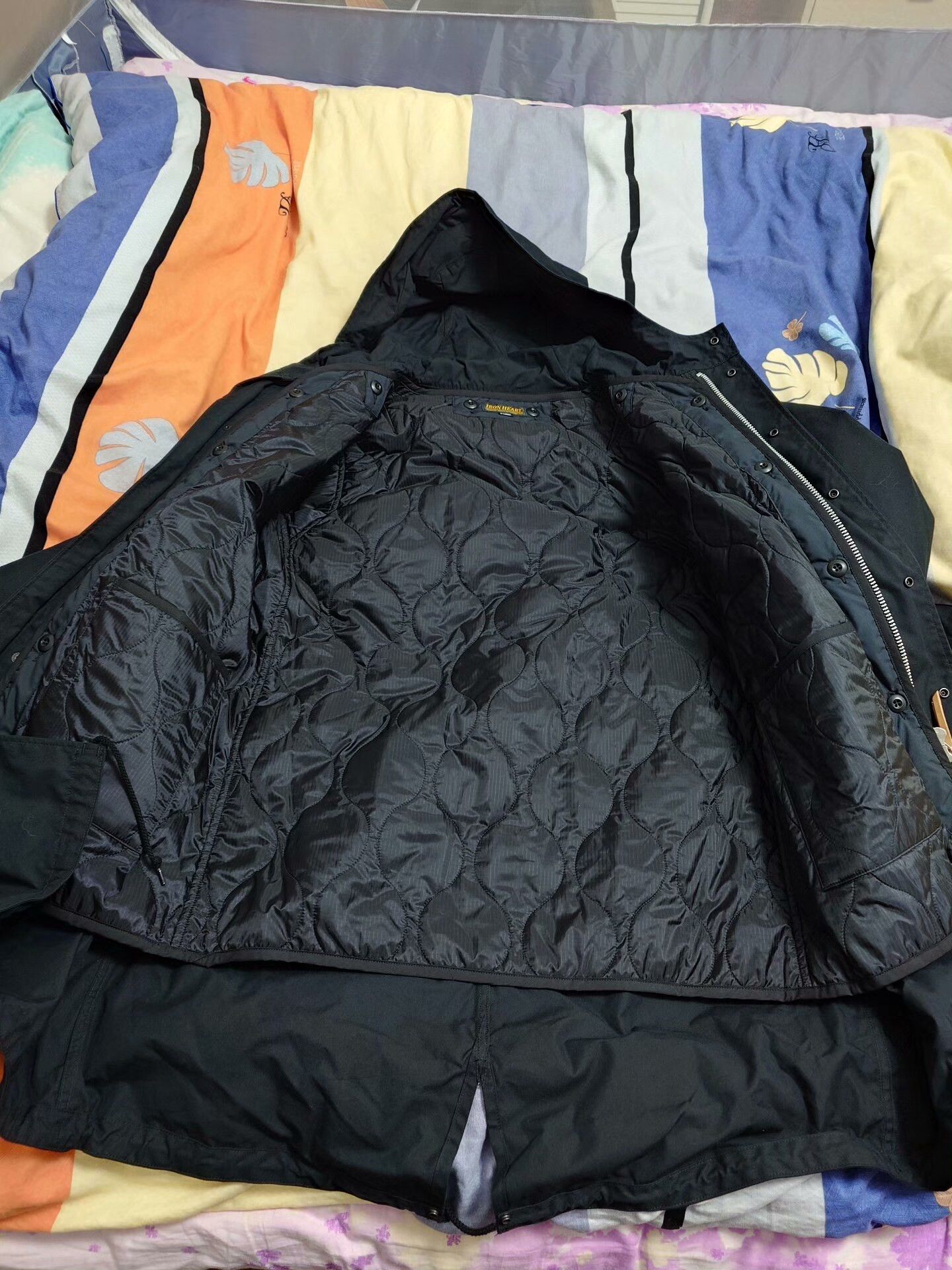 Iron Heart IRON HEART IHM-38 M-51 Quilted Field Coat Size US XL / EU 56 / 4 - 5 Thumbnail