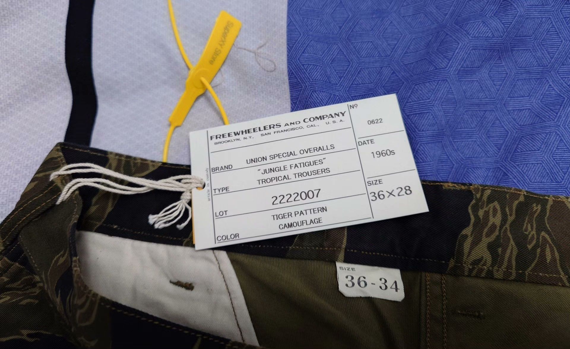 Freewheelers Freewheelers Tiger Stripe Military Pants 36 Size US 36 / EU 52 - 4 Thumbnail