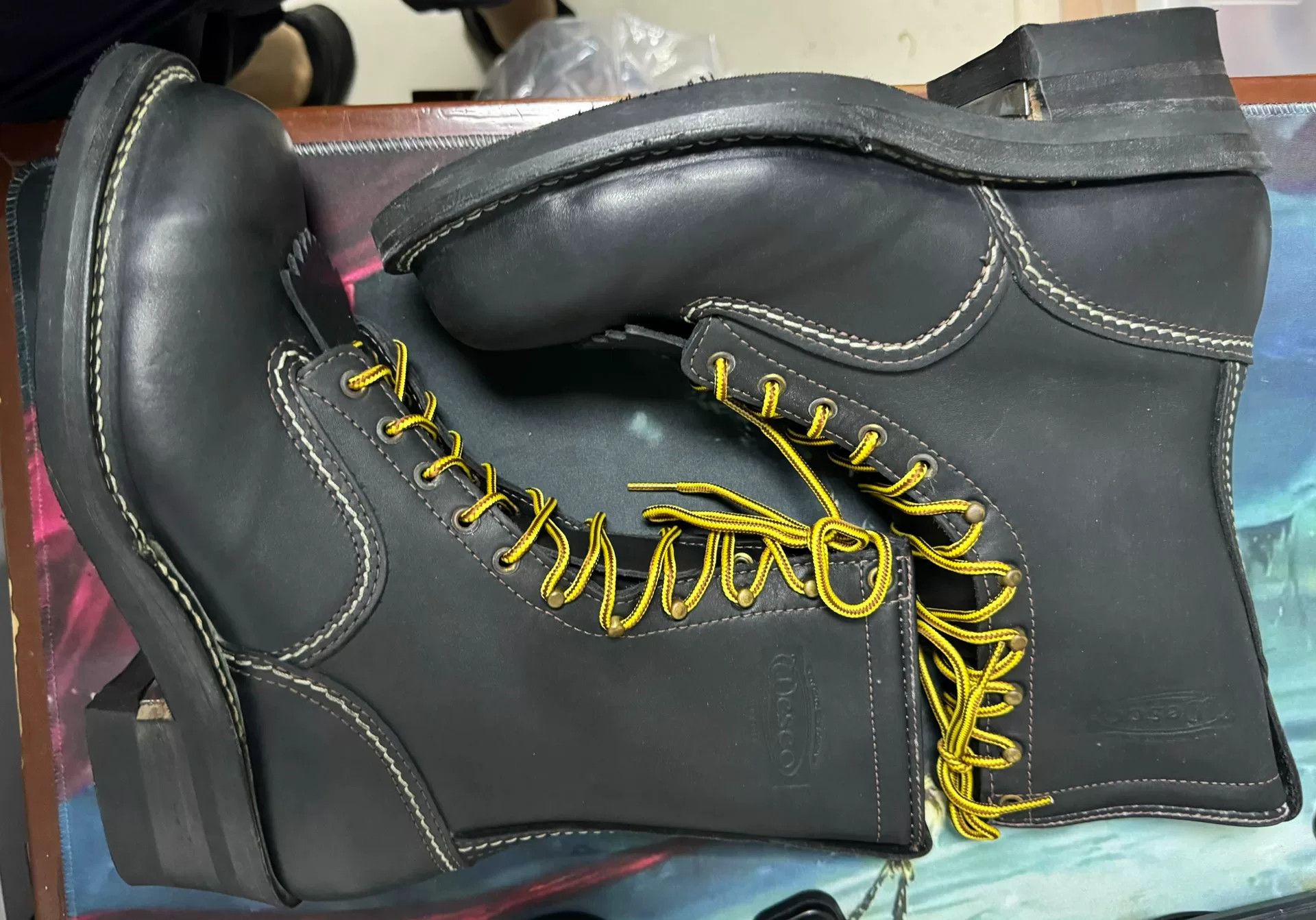 WESCO Wesco Lineman 9165 Steel Toe Boot Size US 9 / EU 42 - 4 Thumbnail