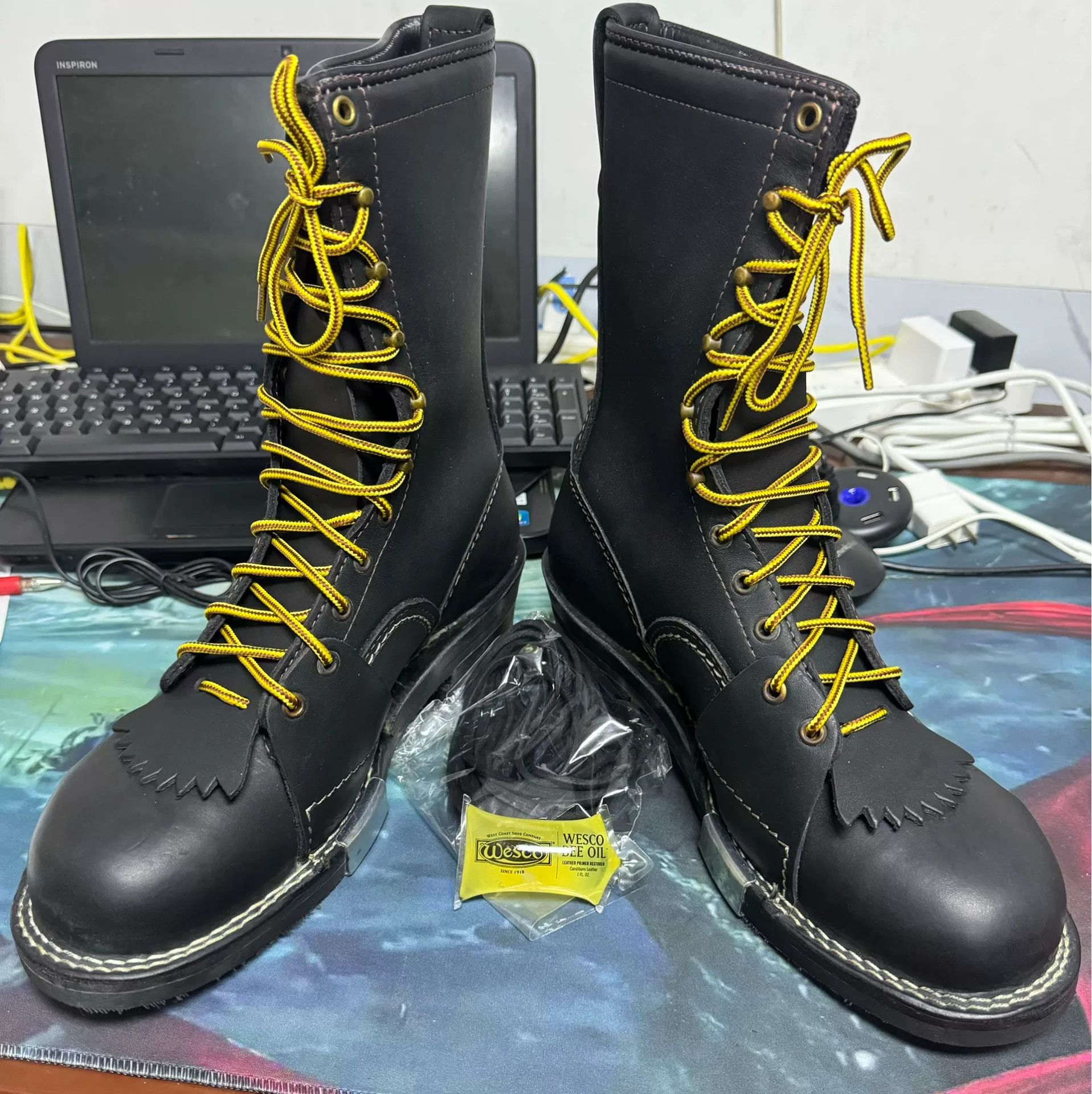 WESCO Wesco Lineman 9165 Steel Toe Boot Size US 9 / EU 42 - 3 Thumbnail