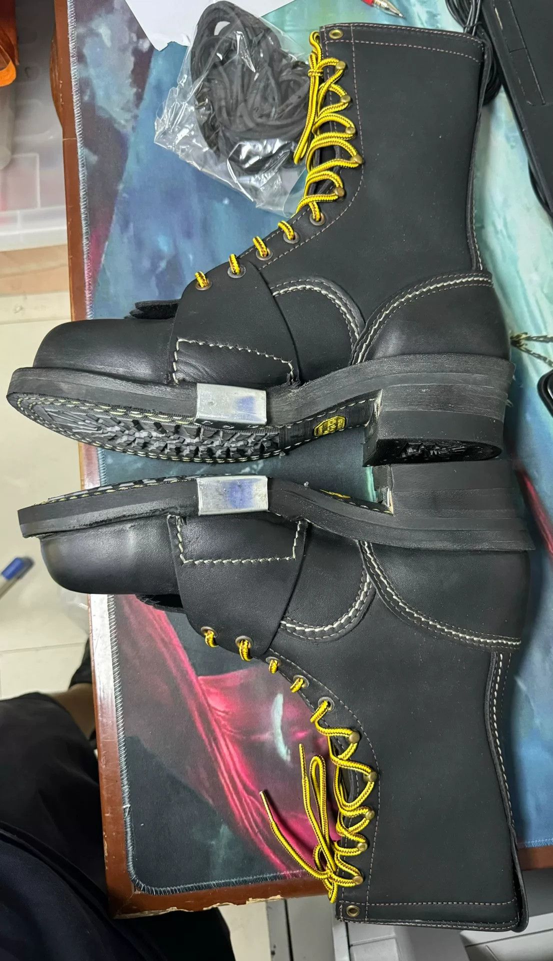 WESCO Wesco Lineman 9165 Steel Toe Boot Size US 9 / EU 42 - 2 Thumbnail