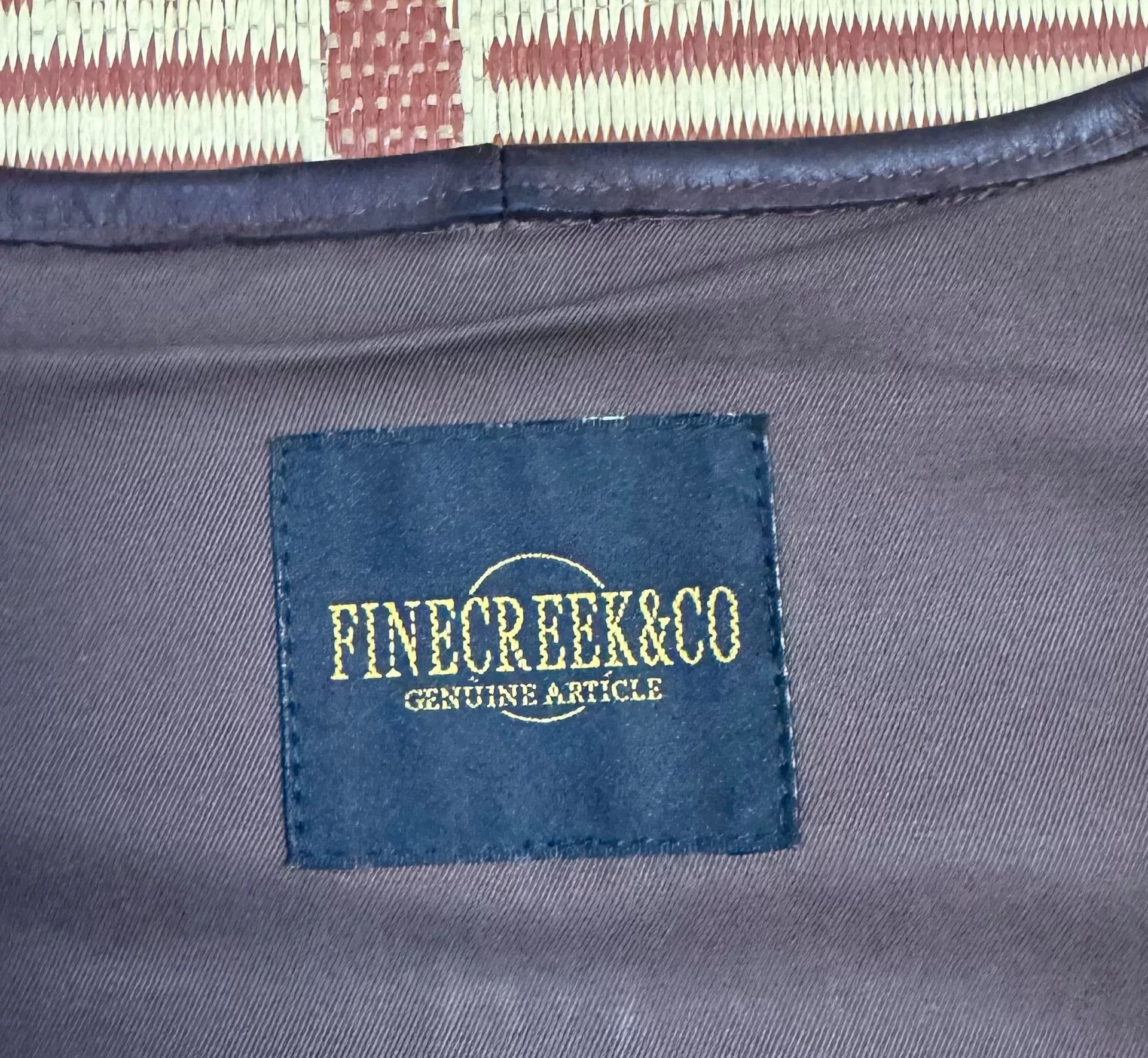 Fine Creek Fine Creek Leather Vest Size US XS / EU 42 / 0 - 3 Thumbnail