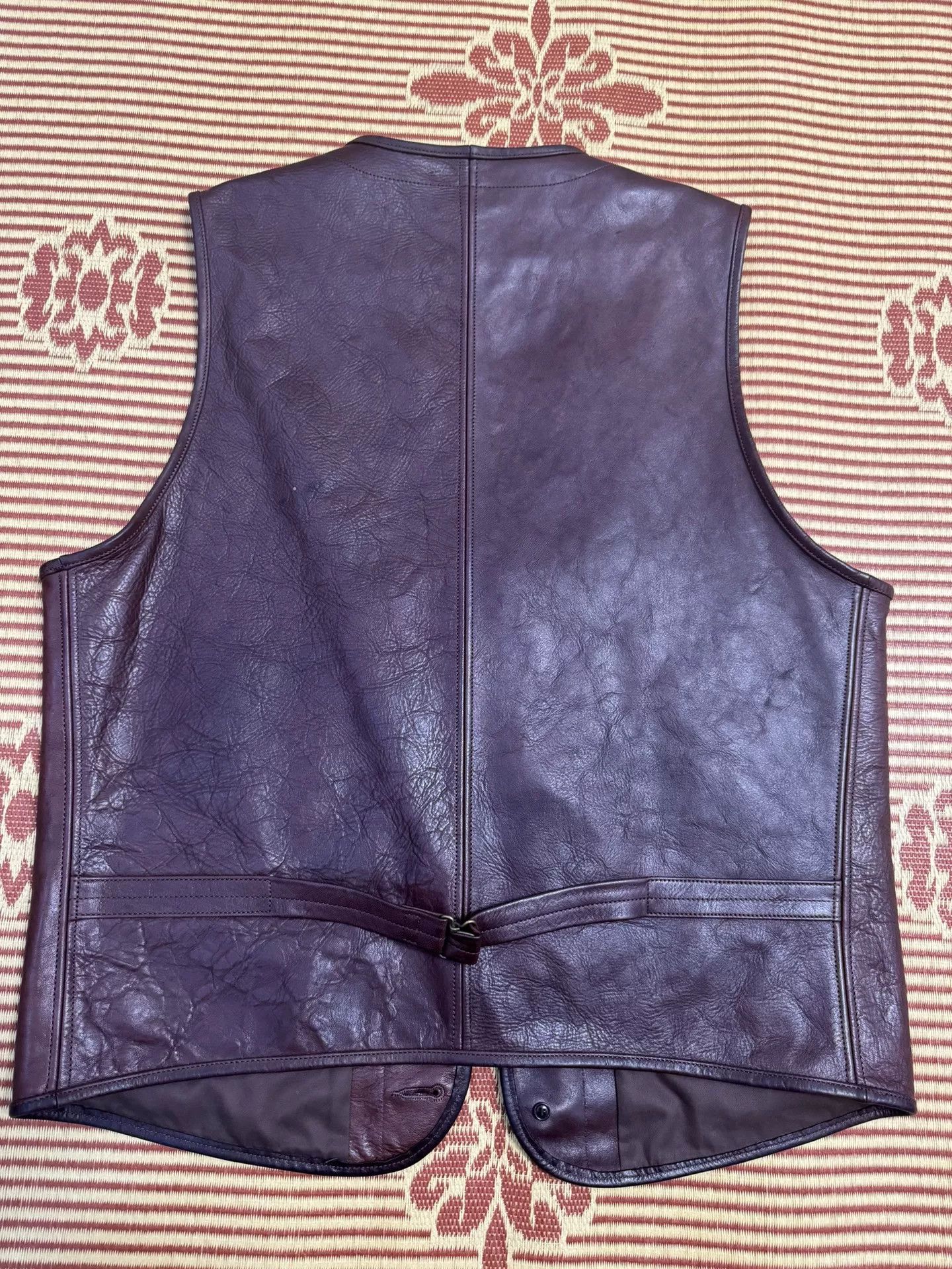 Fine Creek Fine Creek Leather Vest Size US XS / EU 42 / 0 - 2 Thumbnail