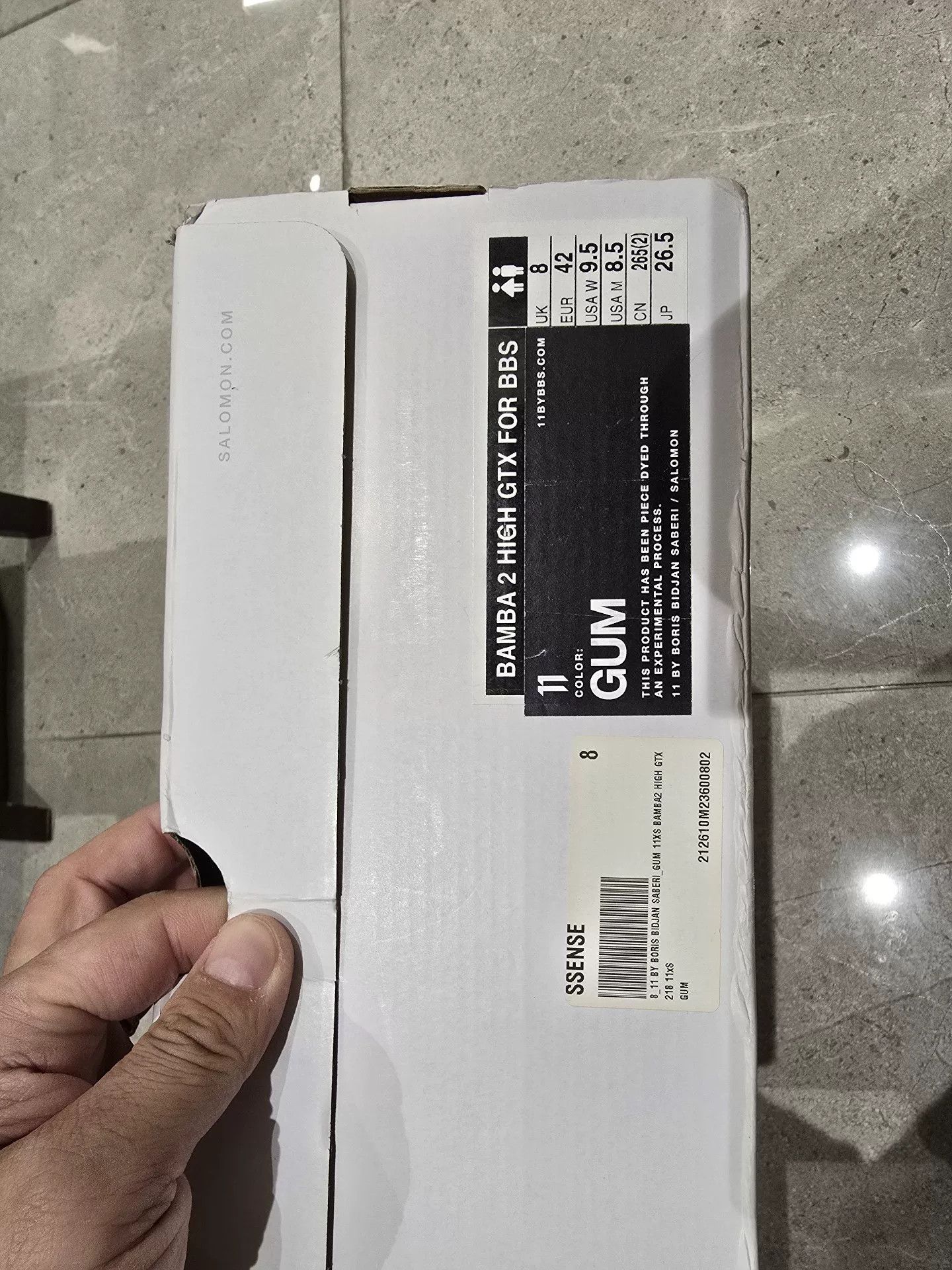 11 By Boris Bidjan Saberi 11 by BBS x Salomon Bamba 2 High GTX Size US 9 / EU 42 - 9 Thumbnail