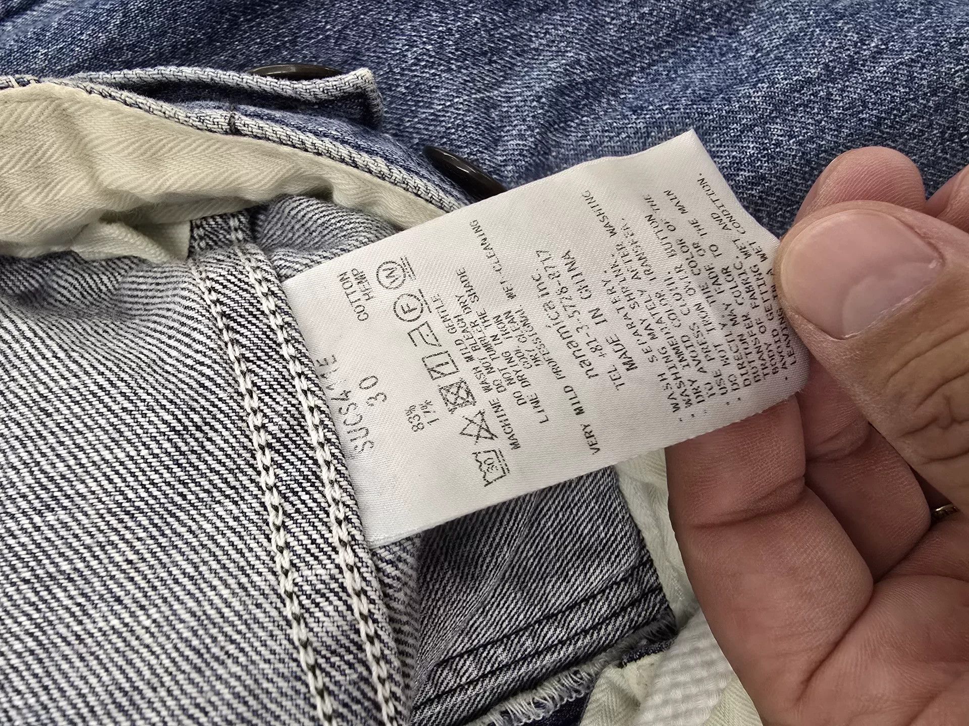 Nanamica nanamica SUCS411 Denim Cargo Pants 30 Size US 30 / EU 46 - 2 Thumbnail