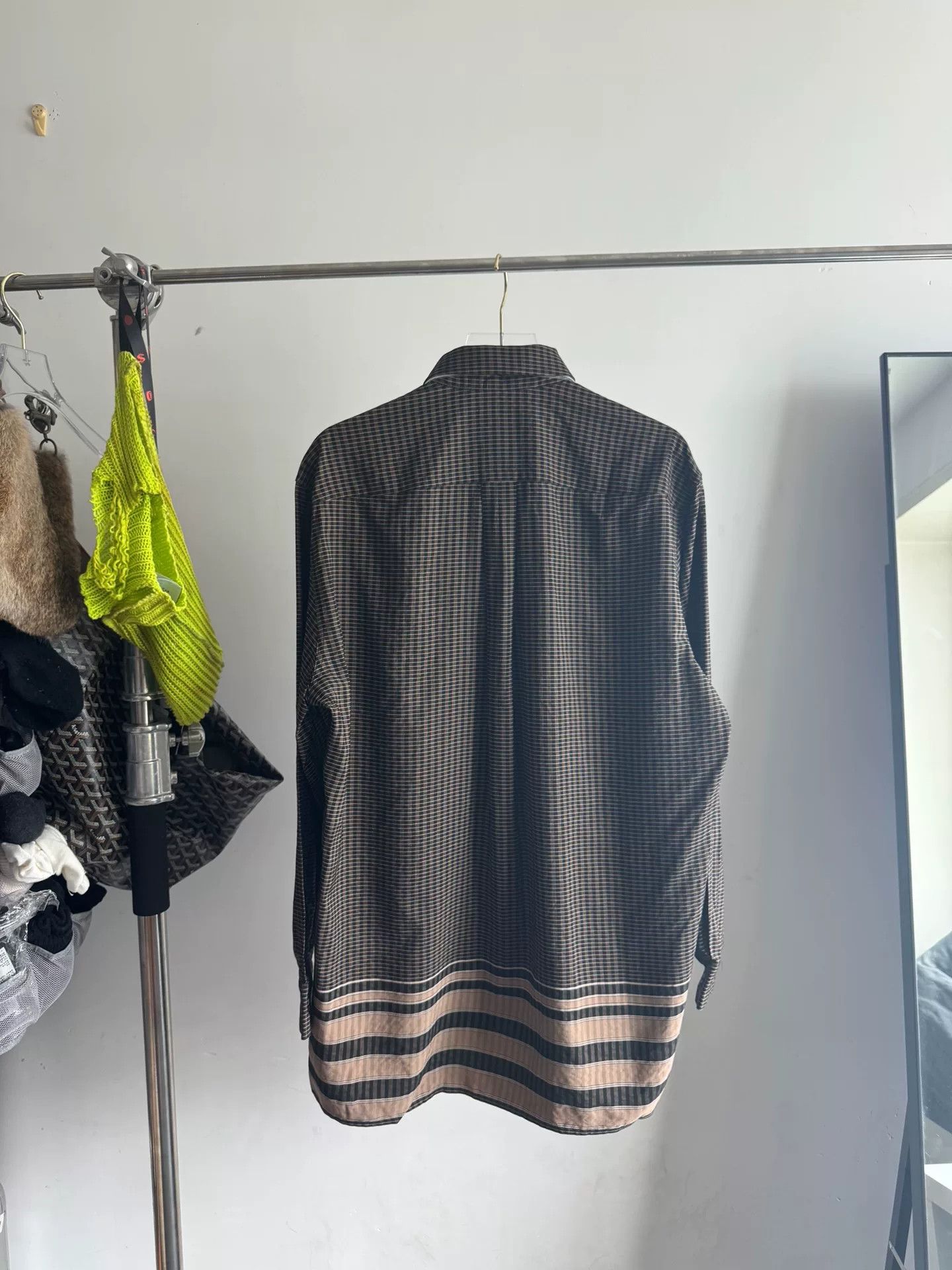 Lemaire Lemaire 19ss Check Long-Sleeve Shirt Size US S / EU 44-46 / 1 - 2 Thumbnail