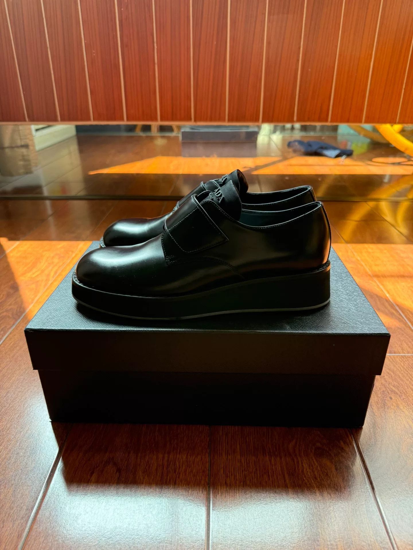 Prada Prada Velcro Derby Shoes Size US 8 / EU 41 - 2 Thumbnail