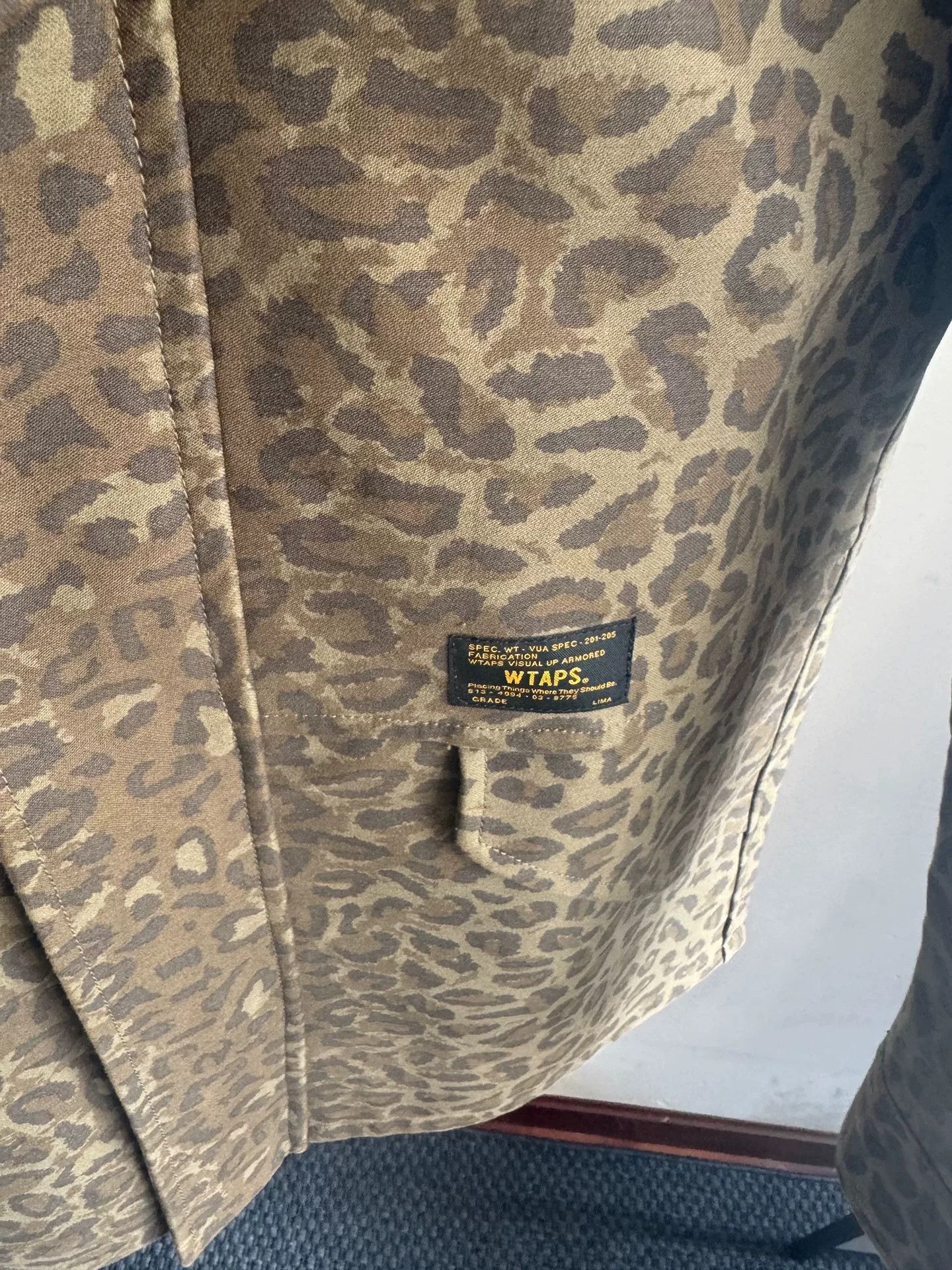 Wtaps Wtaps Leopard Print Trench Coat Size US L / EU 52-54 / 3 - 3 Thumbnail