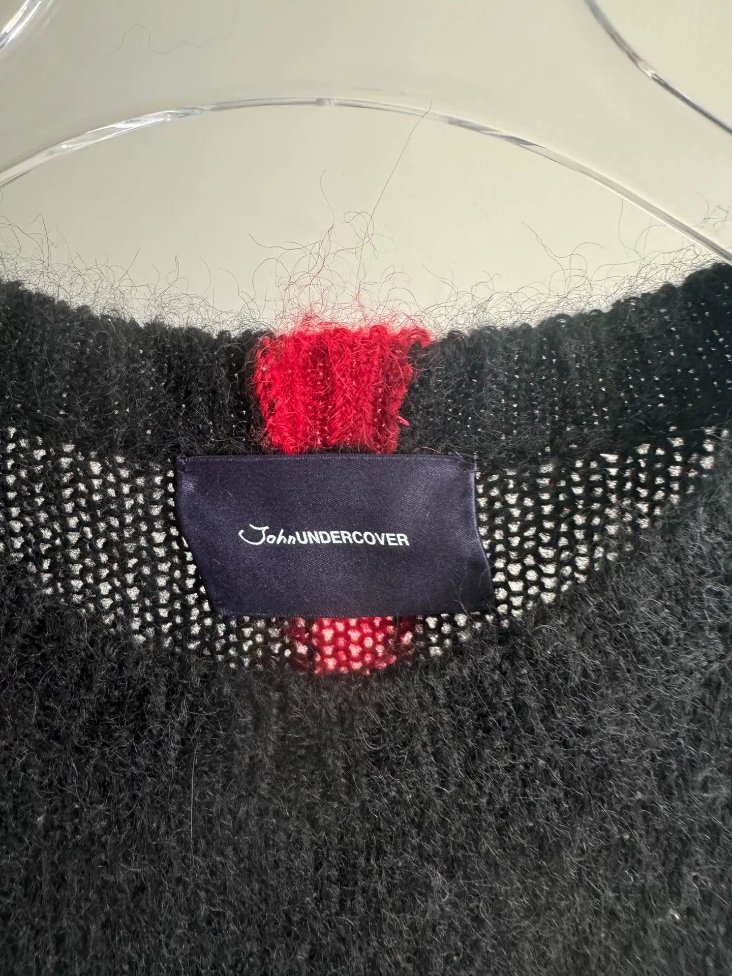 John Undercover John Undercover Spliced Mohair Sweater Size US L / EU 52-54 / 3 - 3 Thumbnail