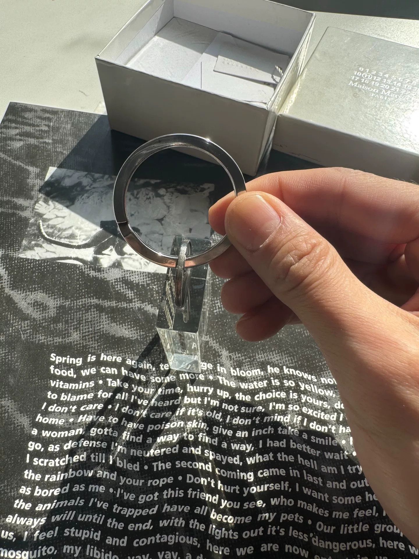 Maison Margiela Maison Margiela Keychain Size ONE SIZE - 3 Thumbnail