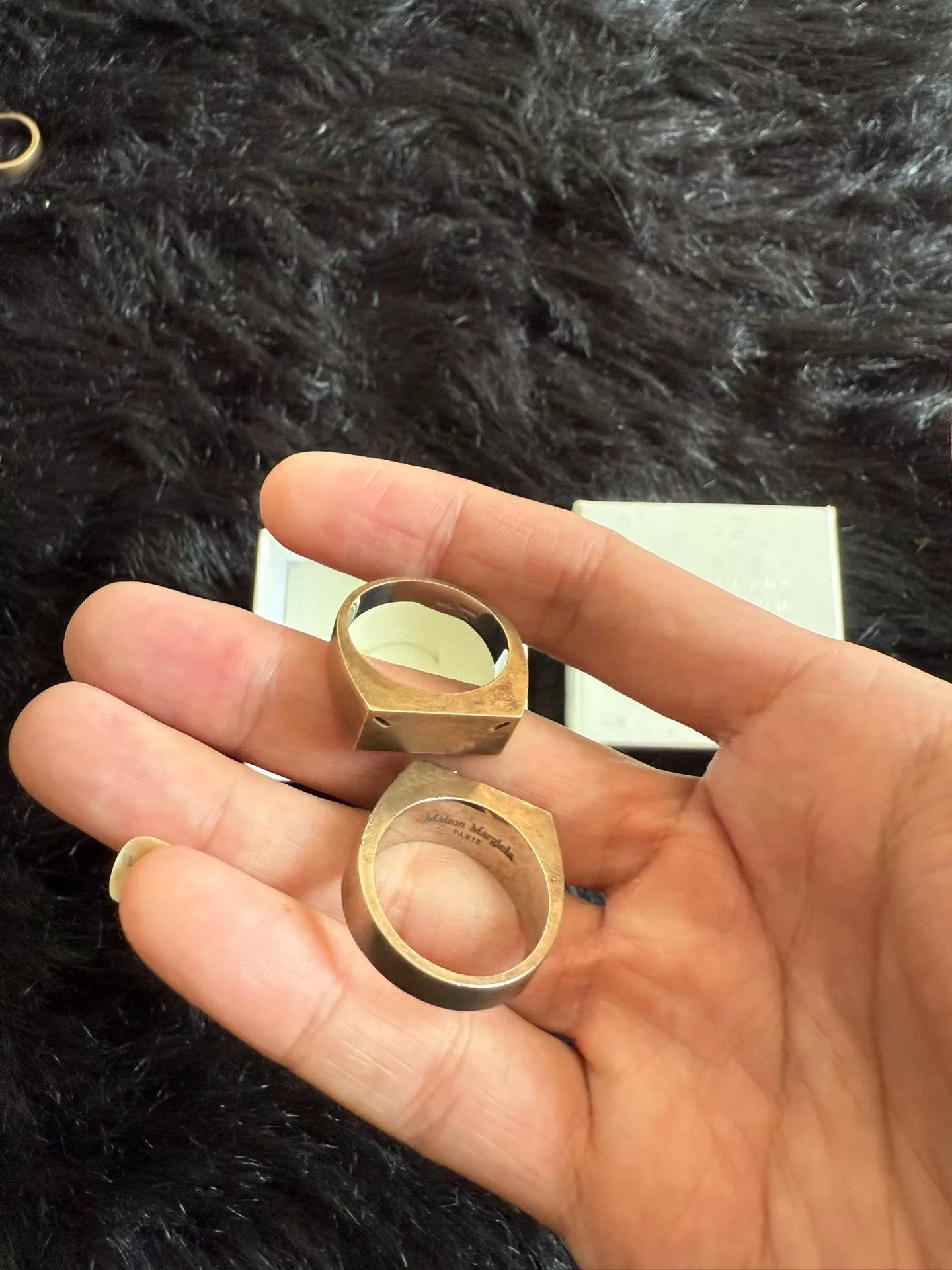 Maison Margiela Maison Margiela AB Ring Size ONE SIZE - 4 Thumbnail