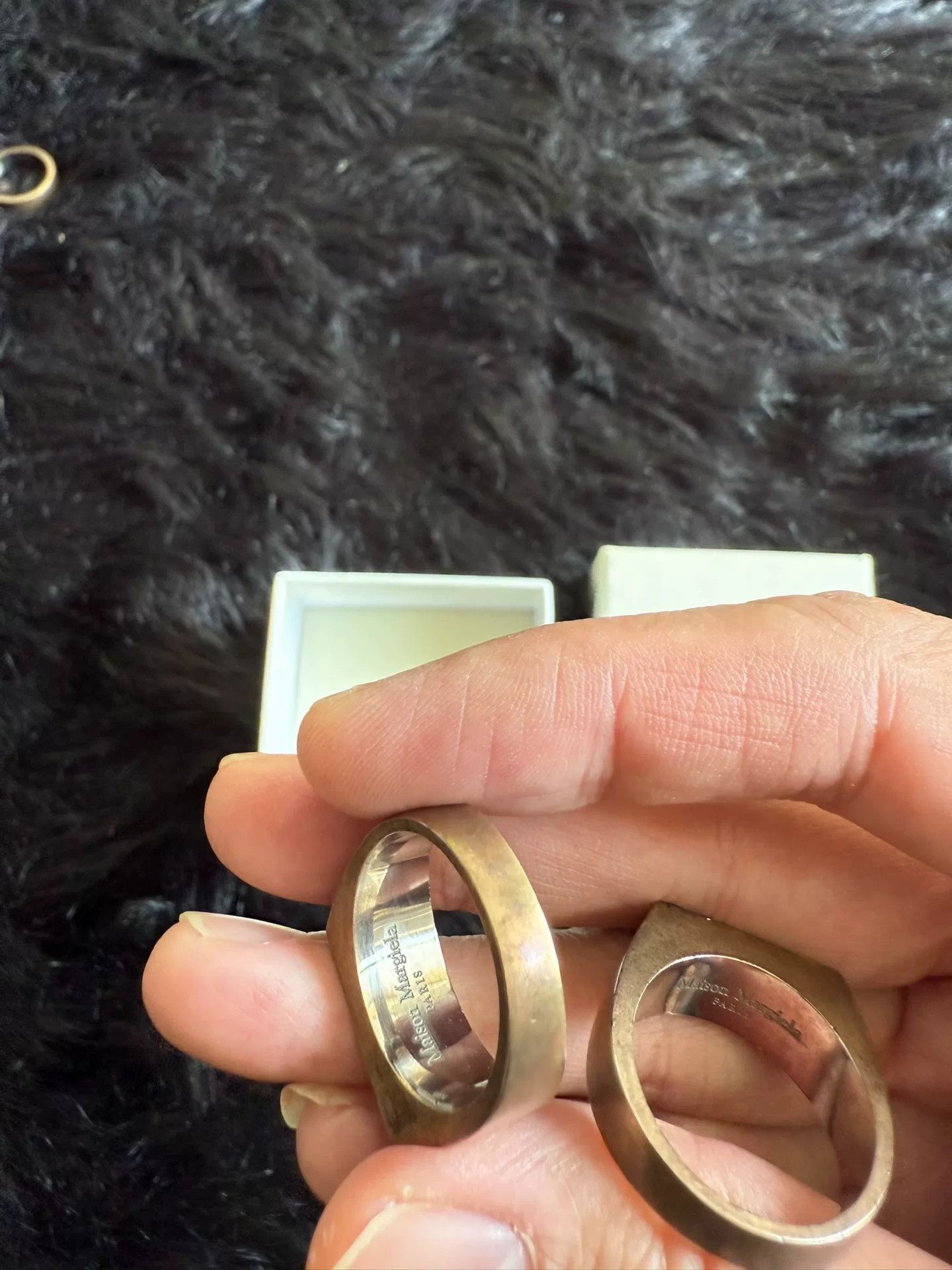 Maison Margiela Maison Margiela AB Ring Size ONE SIZE - 3 Thumbnail