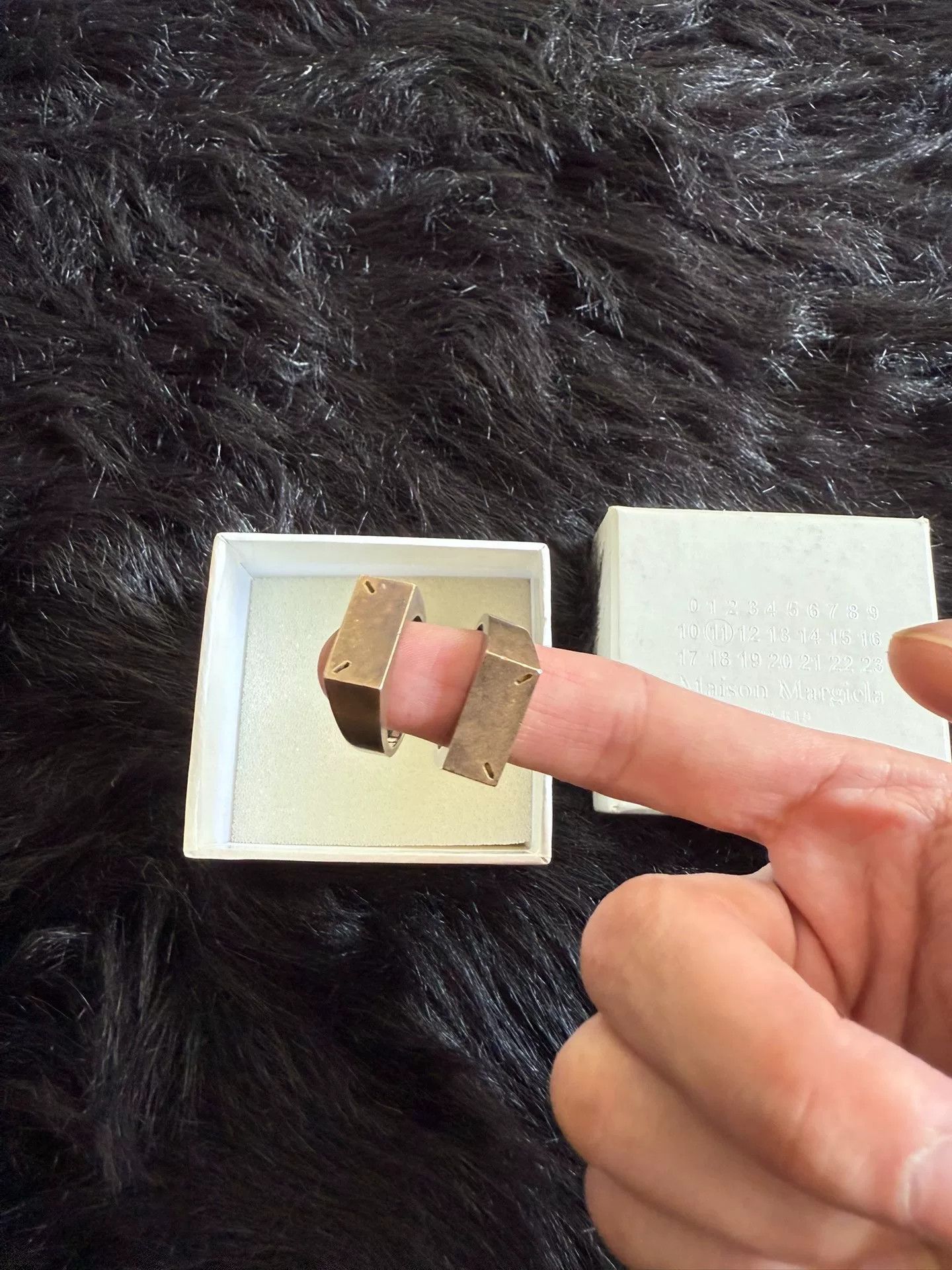 Maison Margiela Maison Margiela AB Ring Size ONE SIZE - 2 Thumbnail