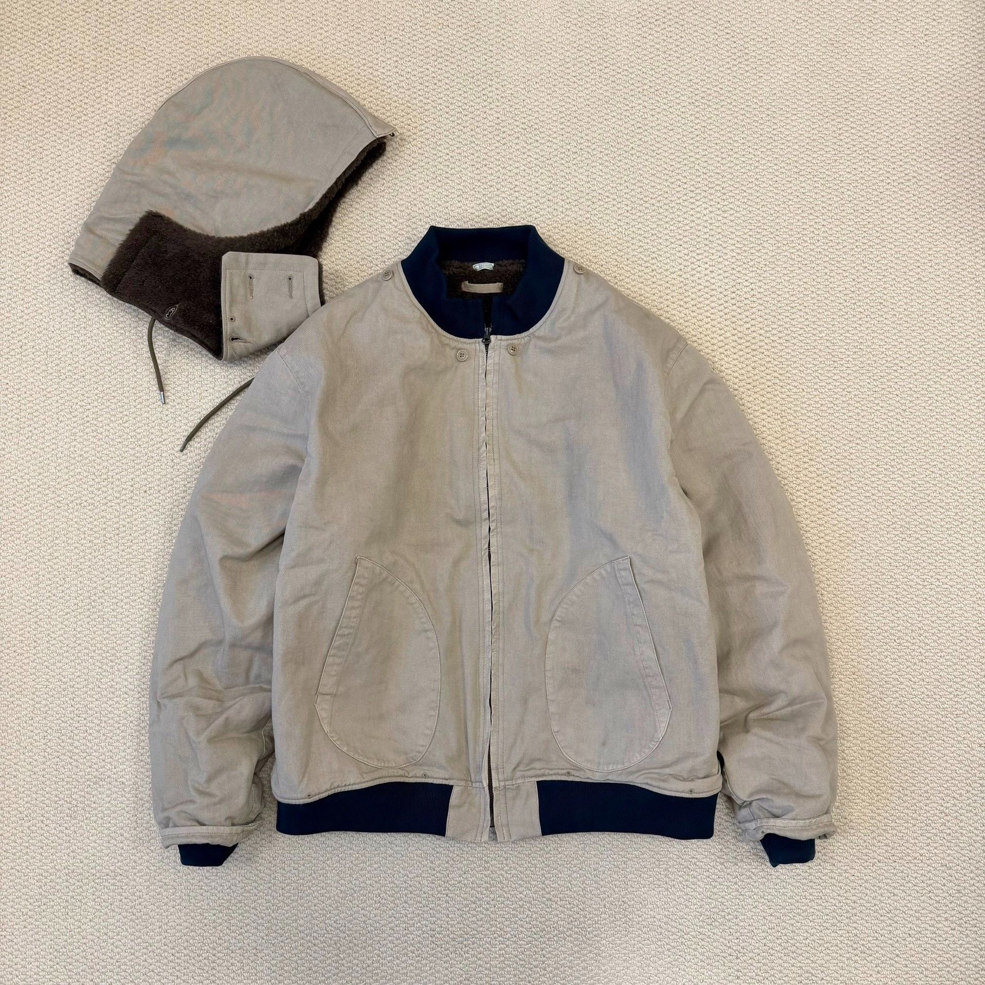 A.PRESSE A.PRESSE Vintage WW2 US Deck Jacket Size US XXL / EU 58 / 5 - 2 Thumbnail