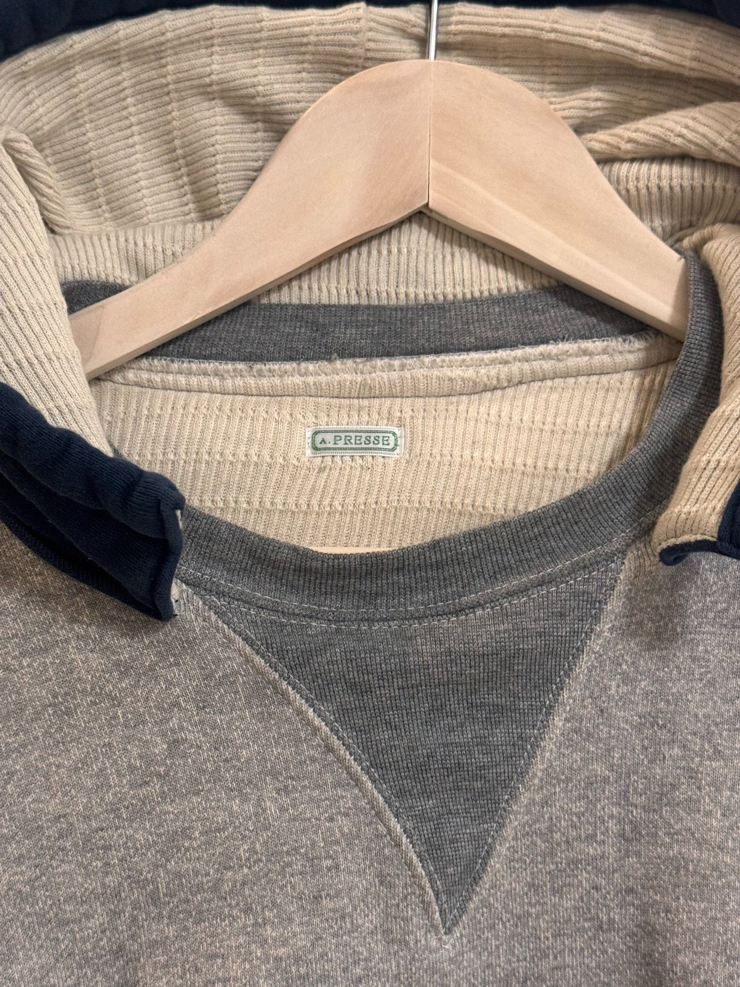 A.PRESSE A.PRESSE 26SS Vintage Hood Parka Size XL / US 12-14 / IT 48-50 - 2 Thumbnail
