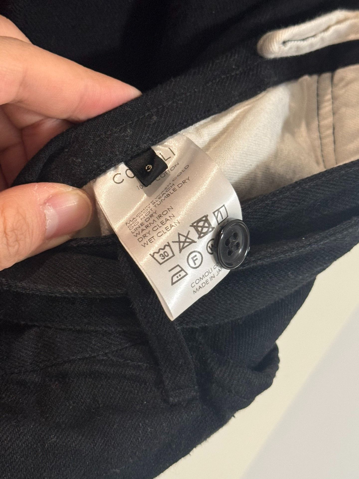 Comoli COMOLI Denim Belted Pants Size US 26 / EU 42 - 6 Thumbnail